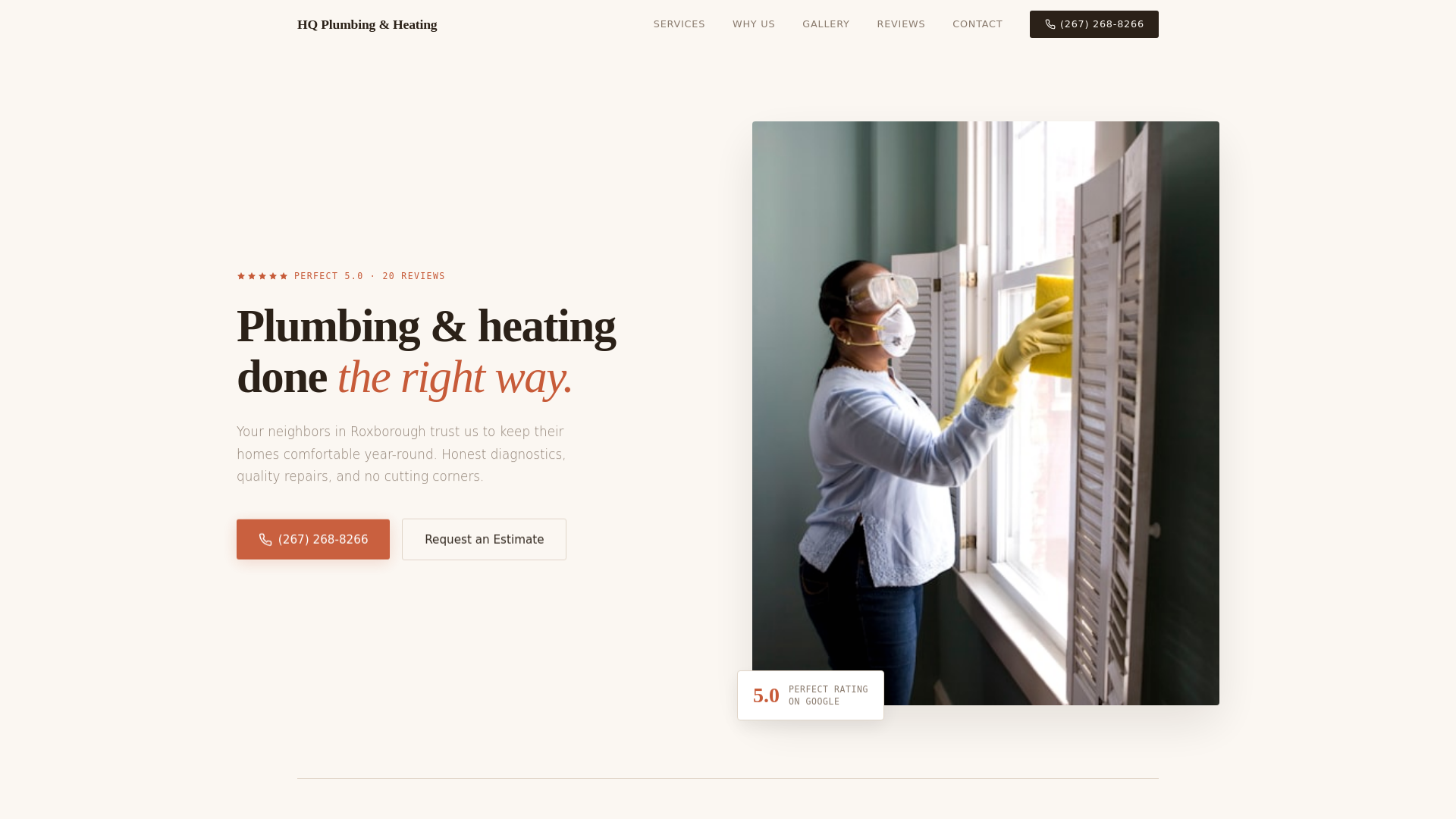 website screenshot of https://high-quality-plumbing-and-heating-b0950bb0.pages.dev/