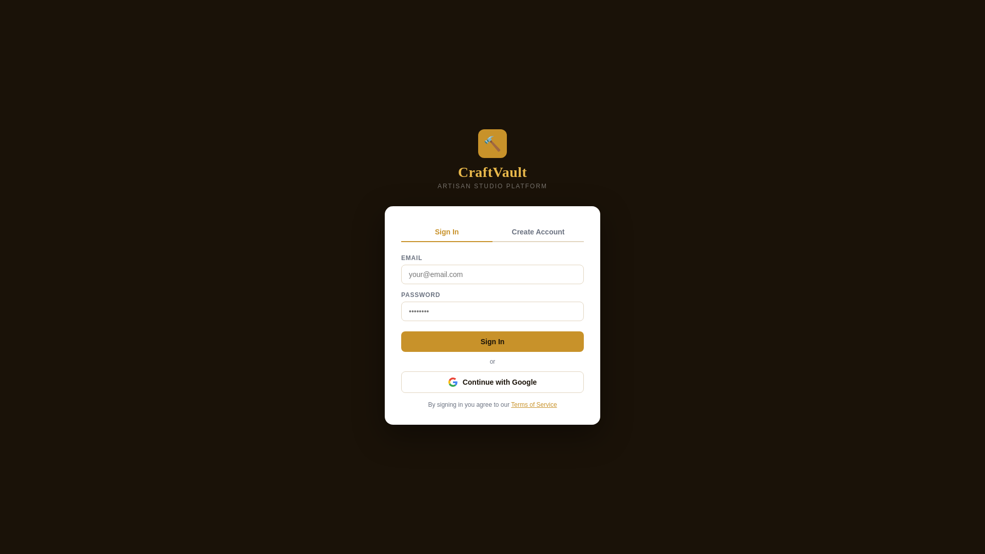 website screenshot of https://craftvault.pages.dev/
