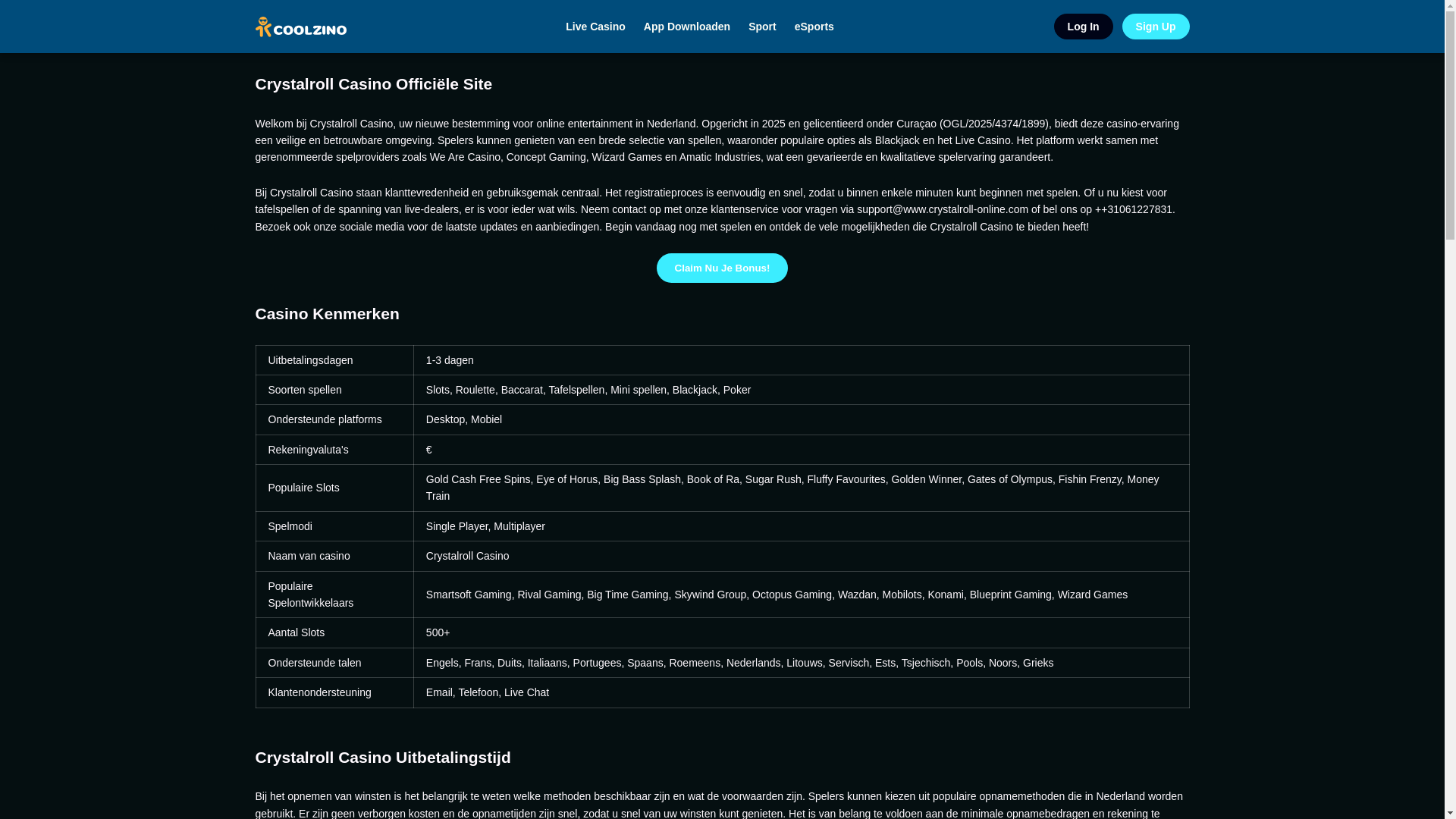 website screenshot of https://www-crystalroll-online-com.pages.dev/