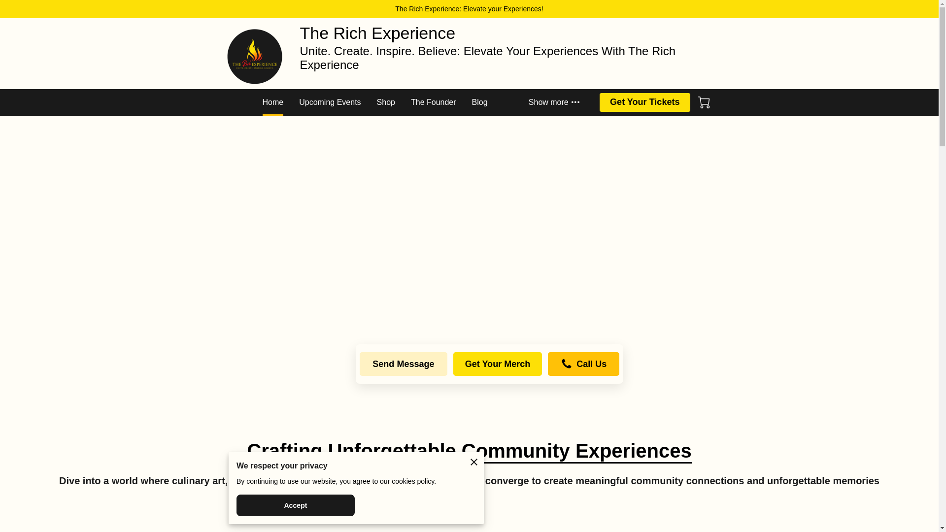 website screenshot of https://therichexpbiz.com/