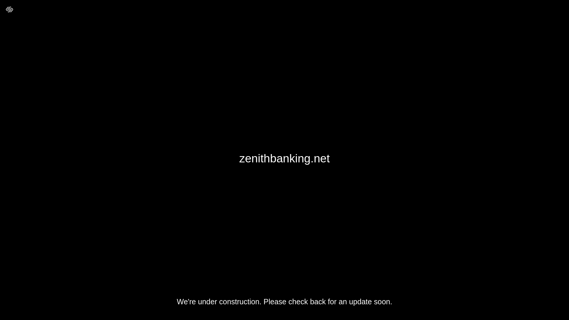 website screenshot of https://zenithbanking.net/