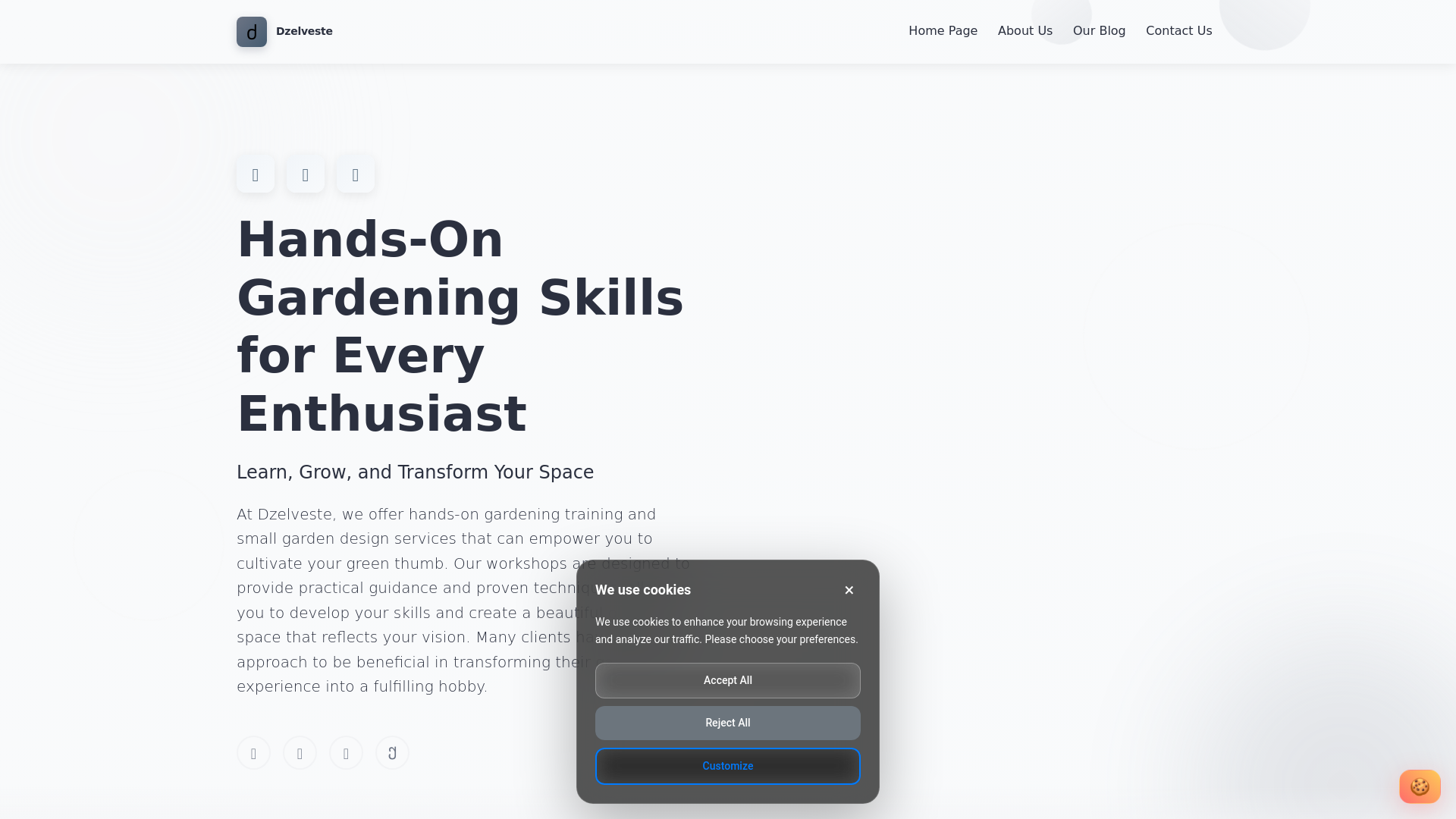 website screenshot of https://dzelveste.org/