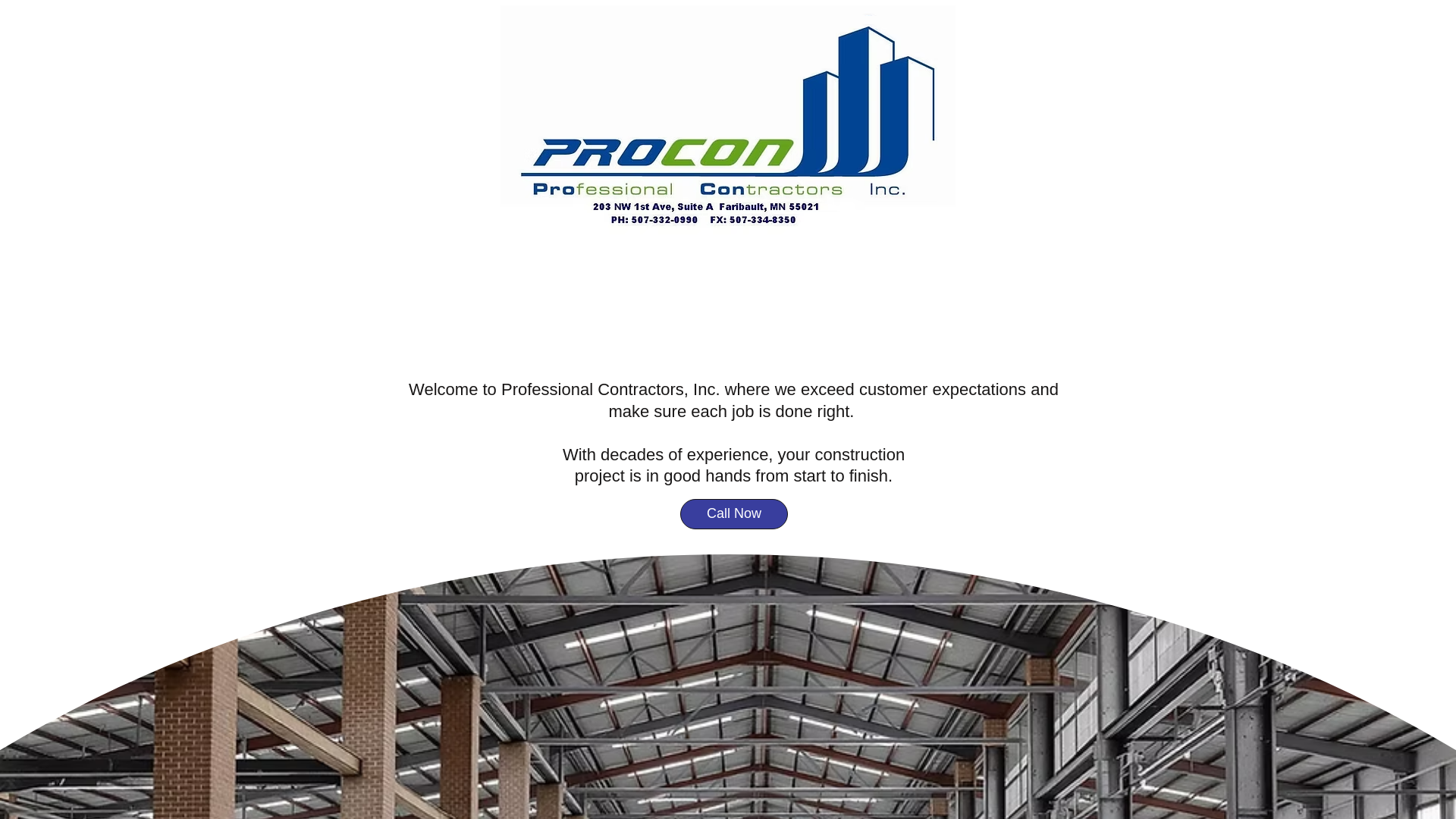 website screenshot of https://proconcsmn.com/