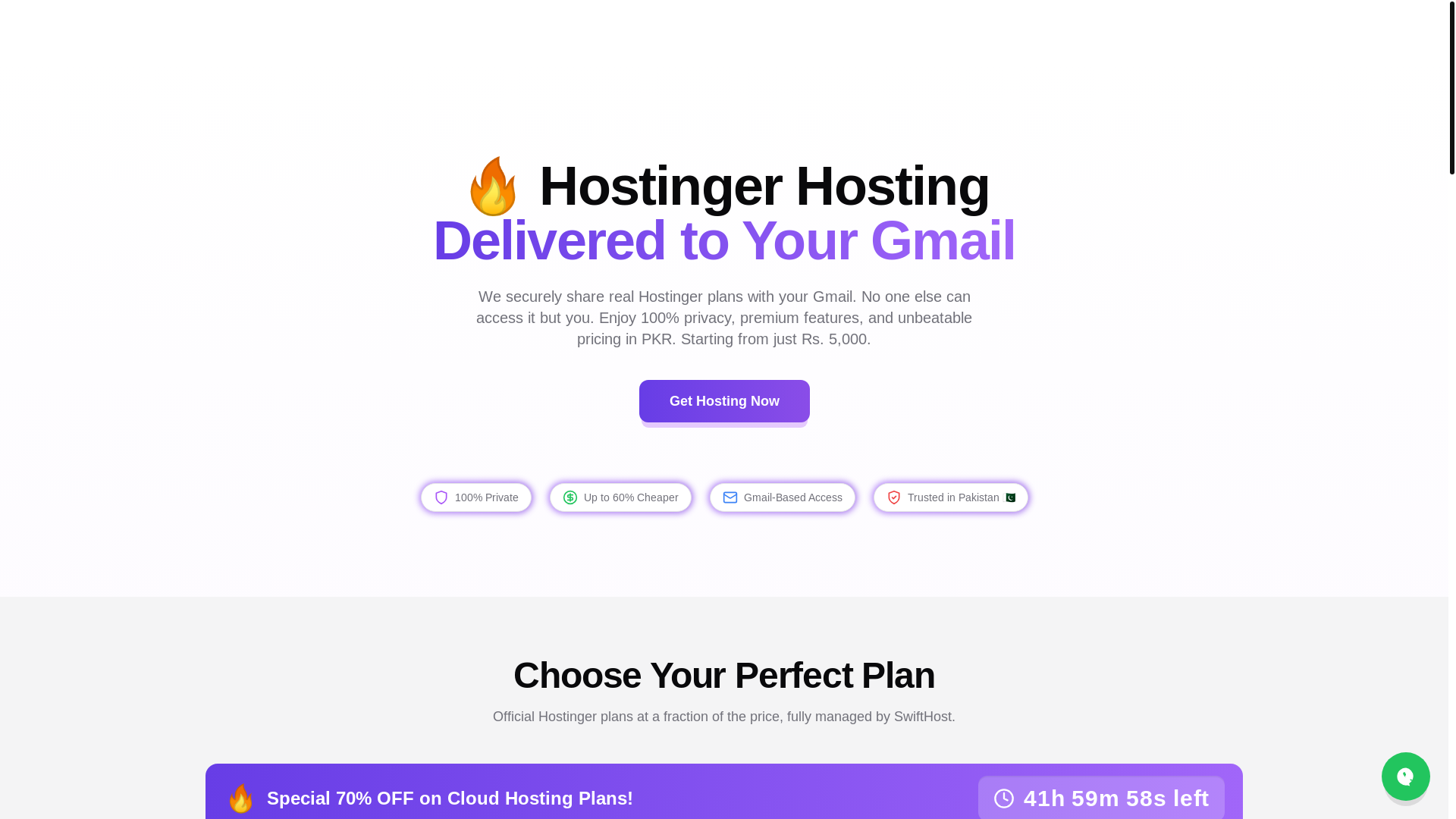 website screenshot of https://accessablehostings.com/