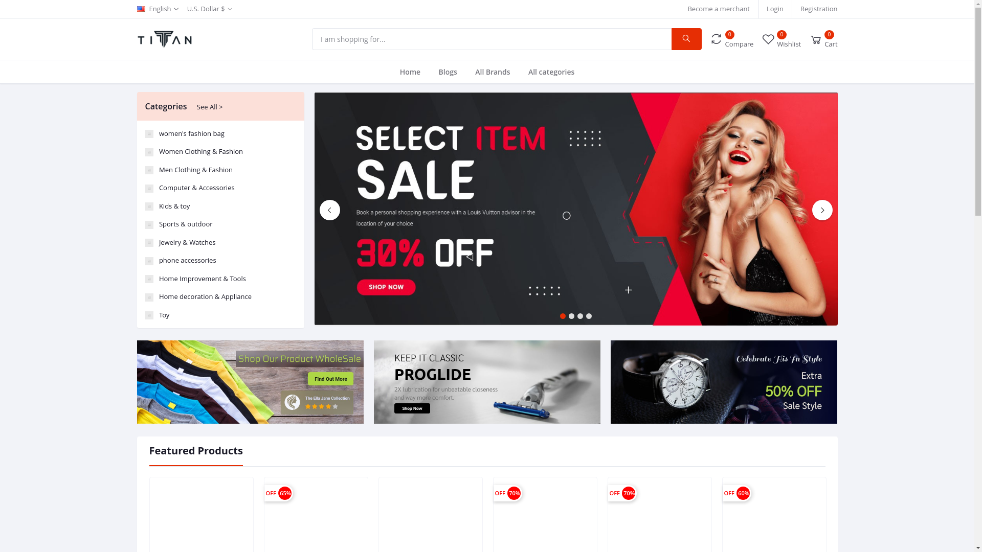 website screenshot of https://titango.xin/