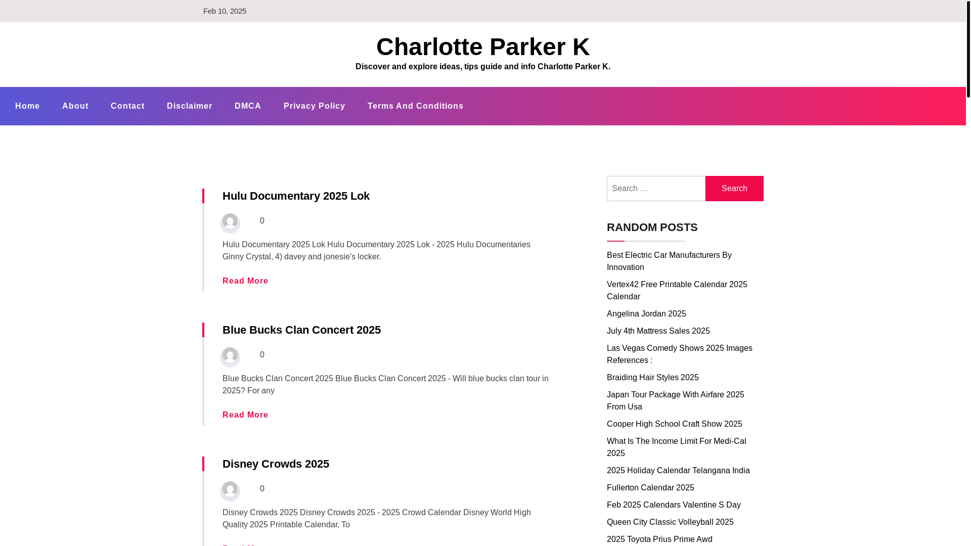 website screenshot of https://charlotteparkerk.pages.dev/