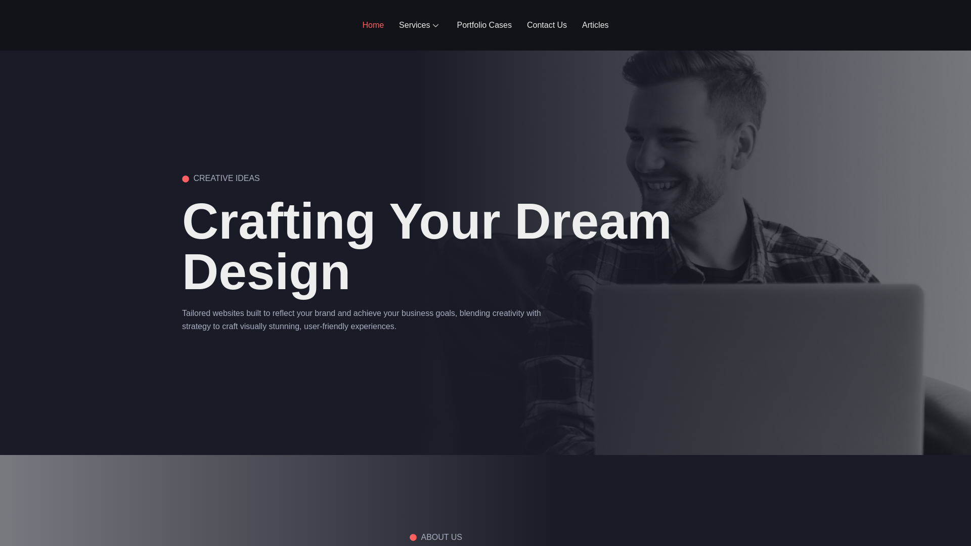 website screenshot of https://webpressdigital.co.za/