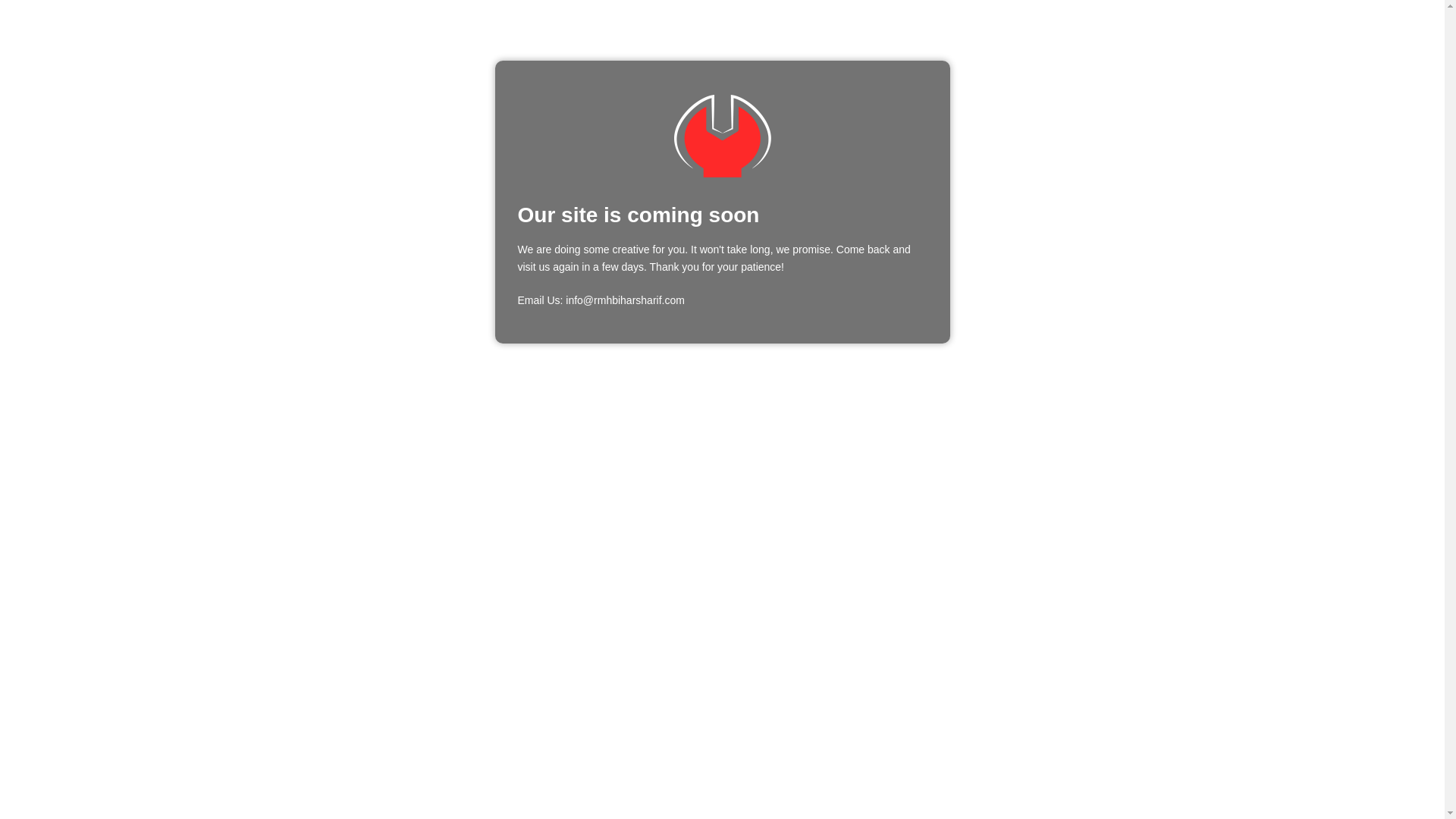website screenshot of https://rmhbiharsharif.com/