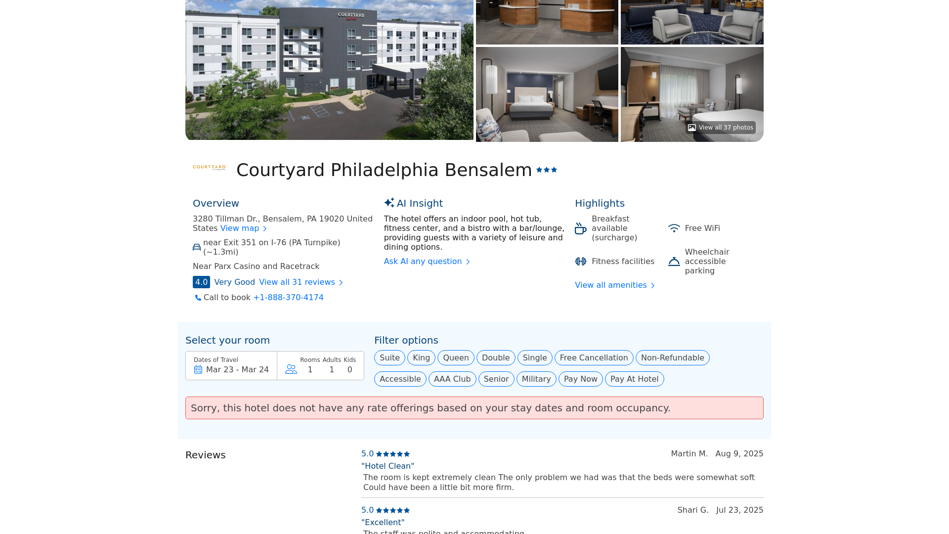 website screenshot of https://secure1.hotelplanner.com/Hotel/HotelRoomTypes.htm?HotelID=462780&idTypeId=0