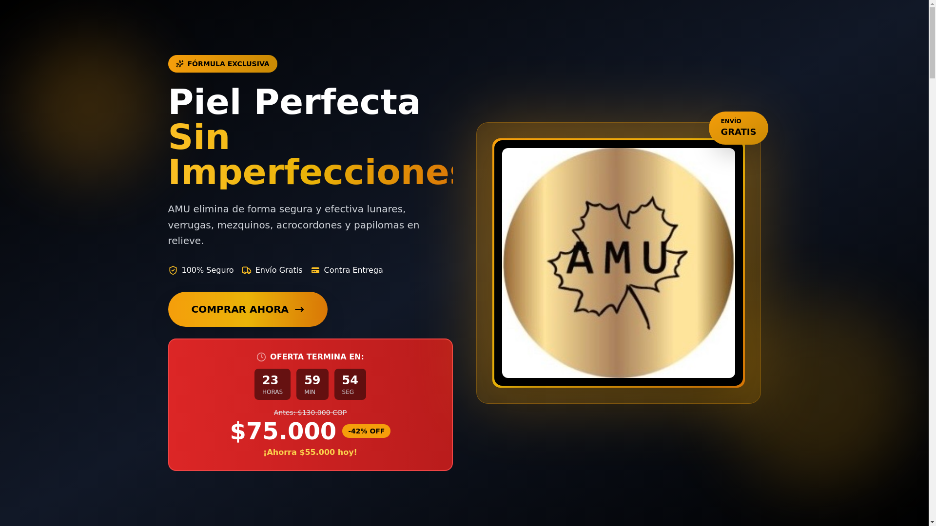 website screenshot of https://cremaamu.com/