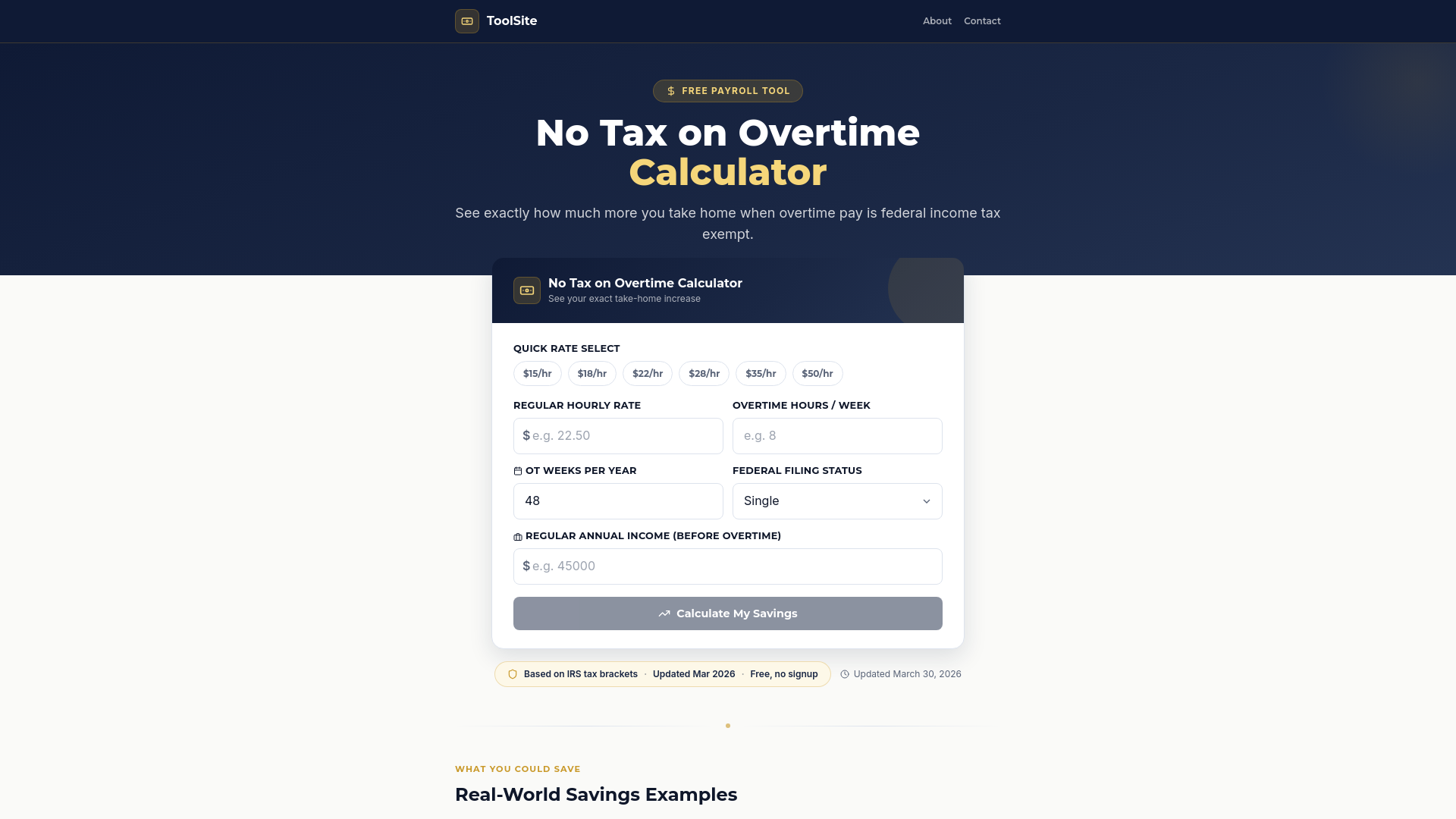 website screenshot of https://notaxovertime.pages.dev/