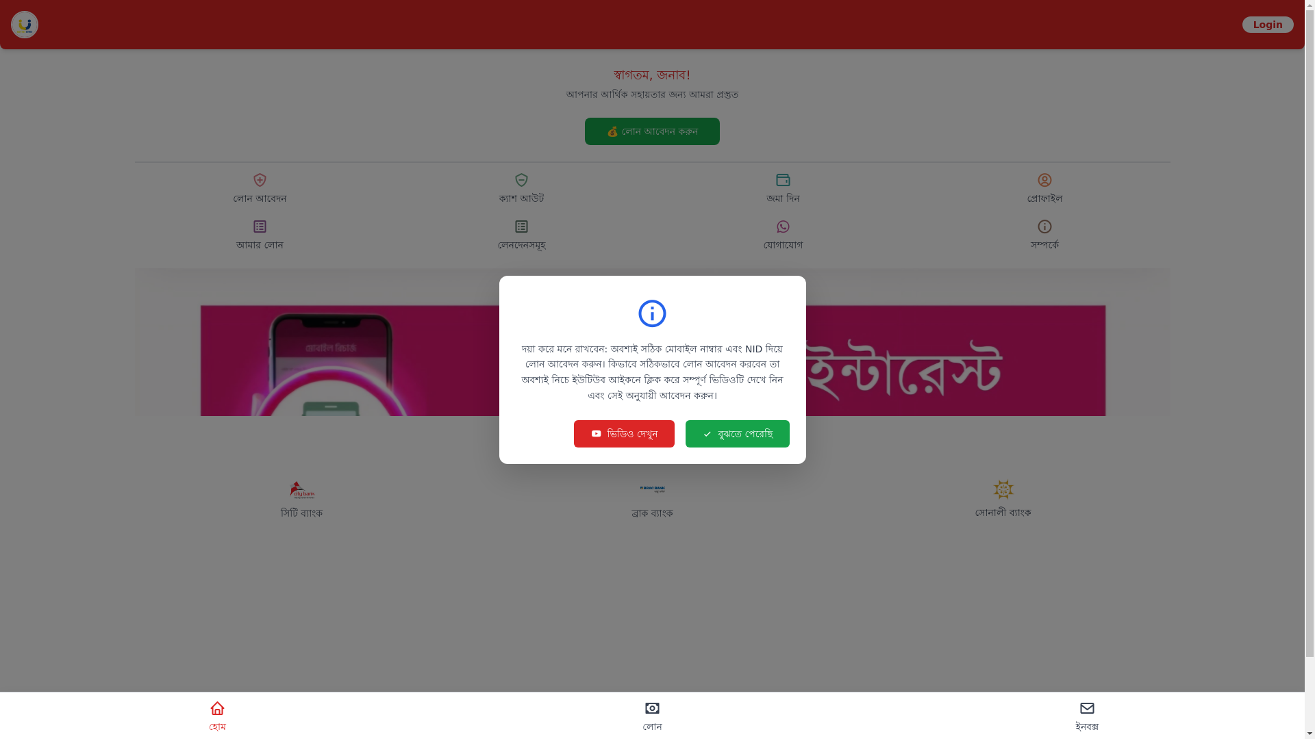website screenshot of https://cityloan25.com/