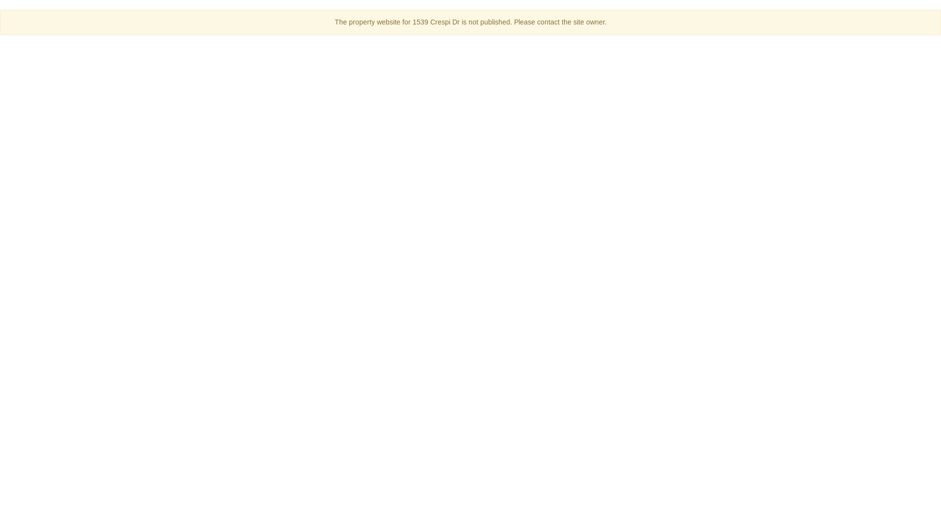 website screenshot of https://1539crespi.com/