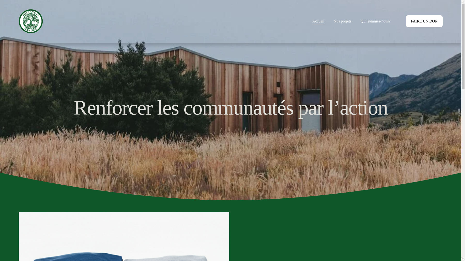 website screenshot of https://fondasyonmannico.org/