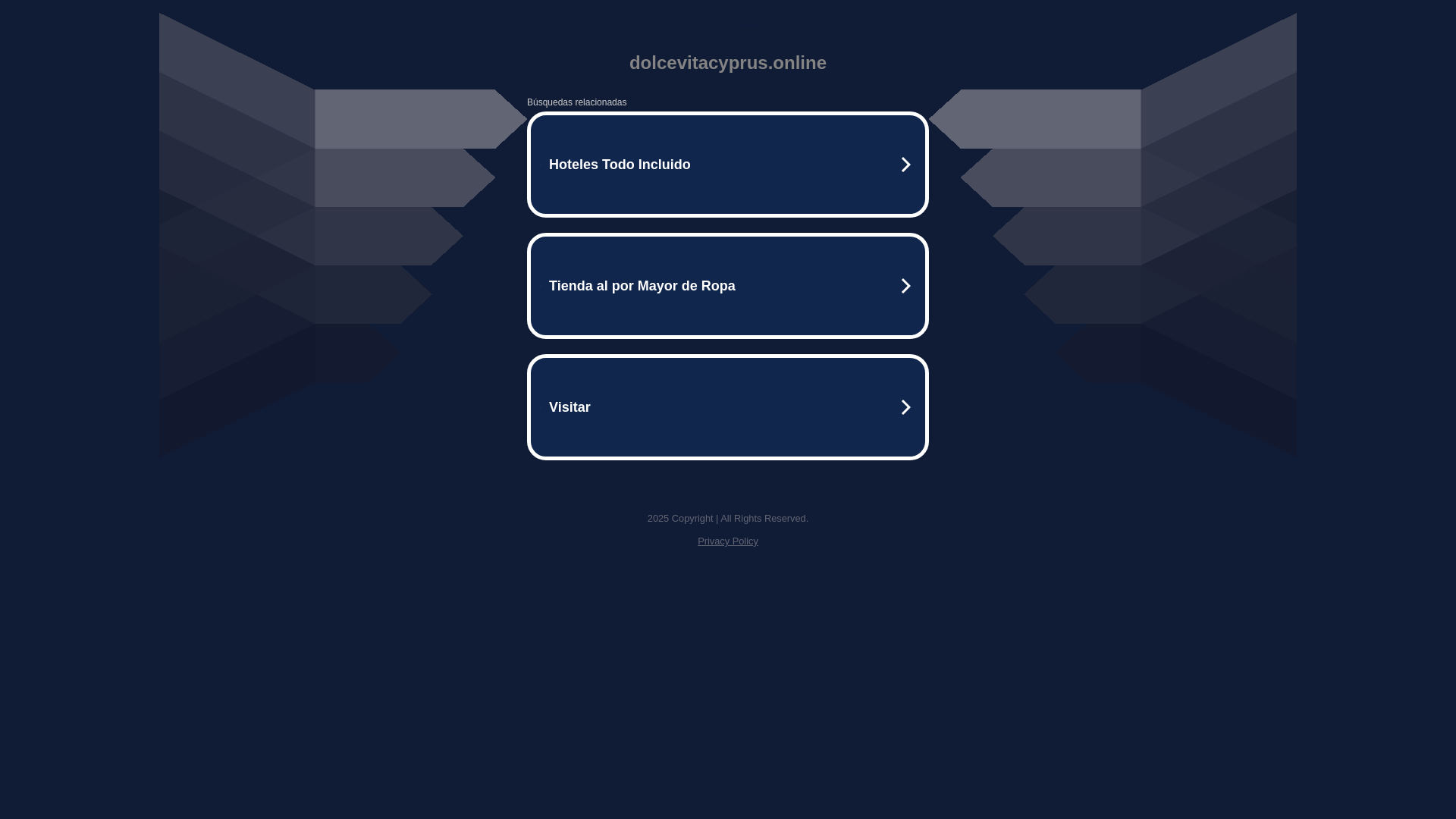 website screenshot of https://dolcevitacyprus.online/