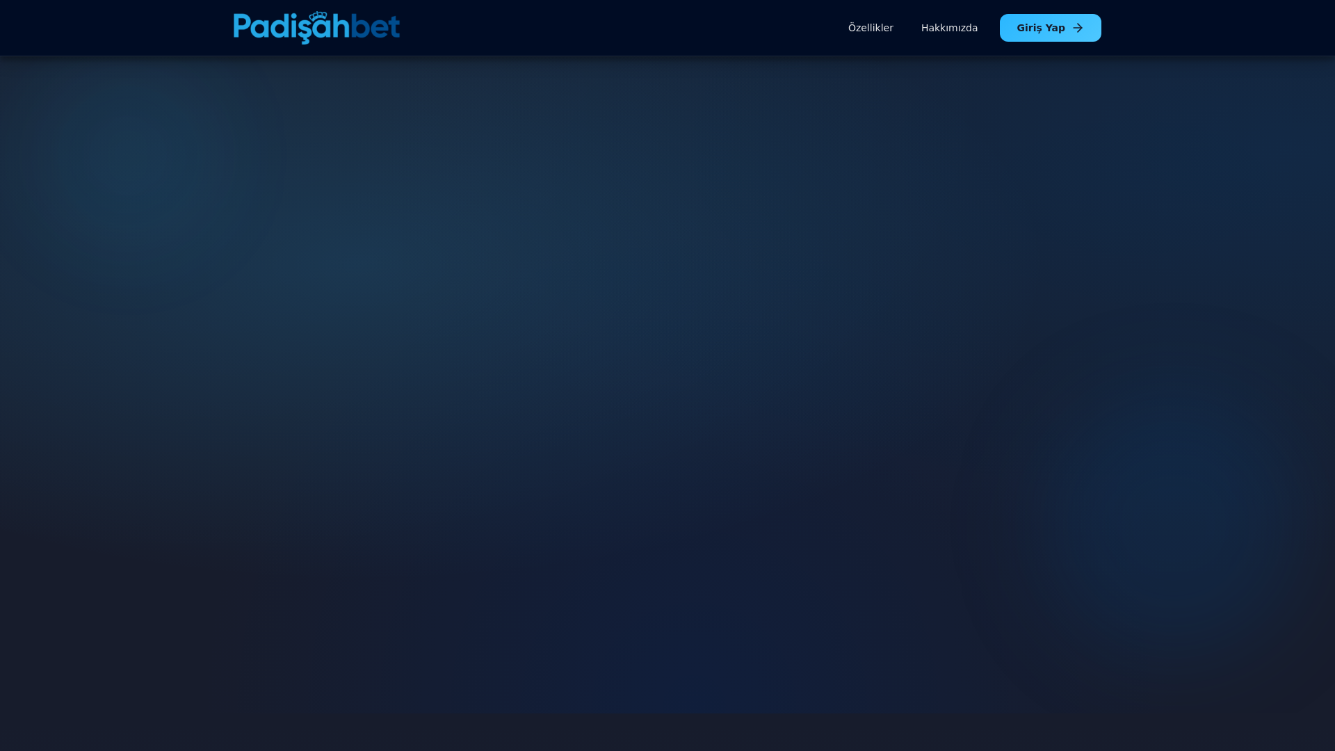 website screenshot of https://trpadisahbet.net/