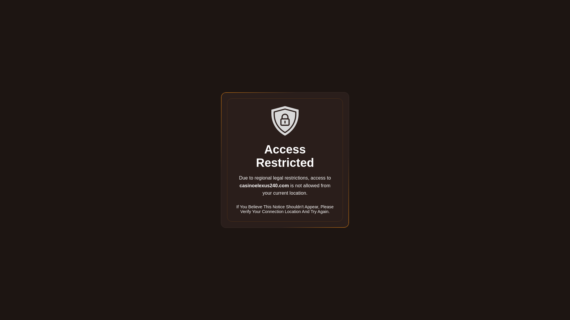 website screenshot of https://casinoelexus240.com/