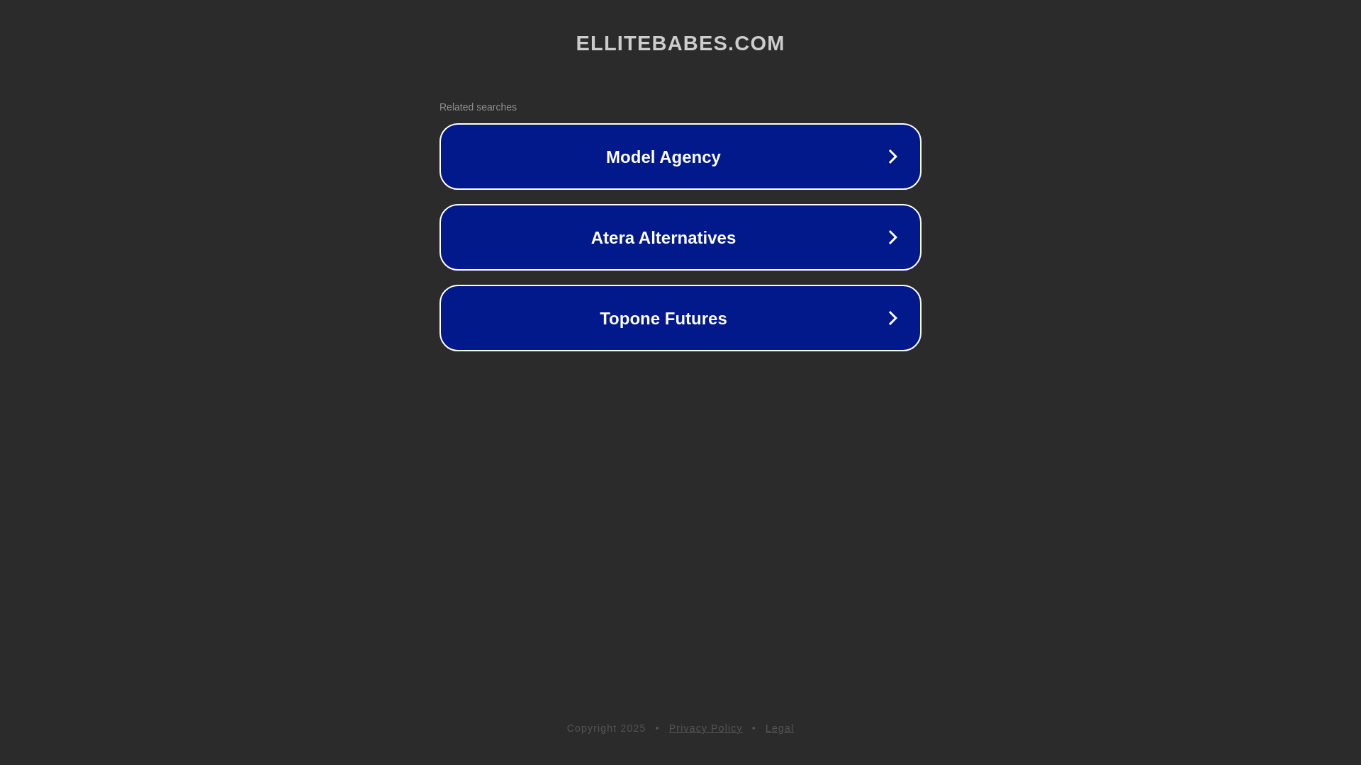 website screenshot of https://www.ellitebabes.com/