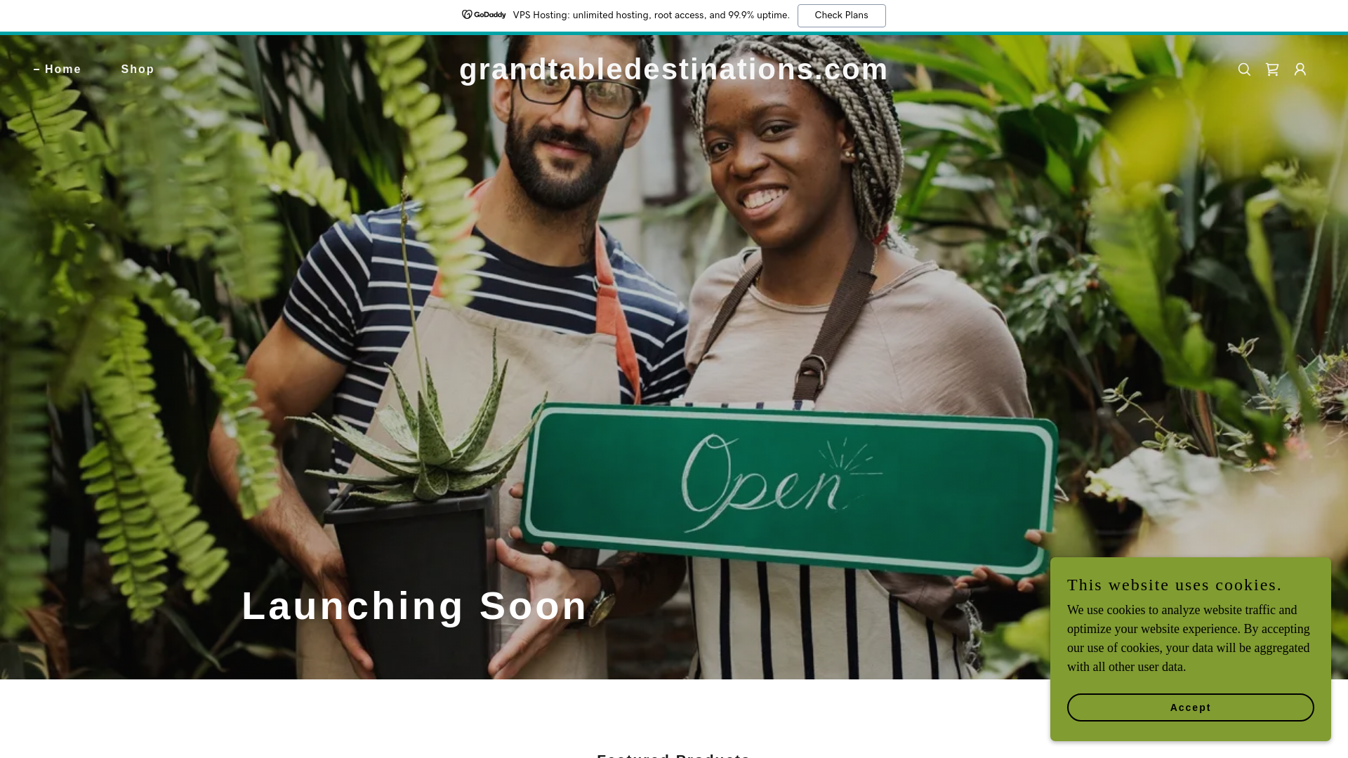 website screenshot of https://grandtabledestinations.com/