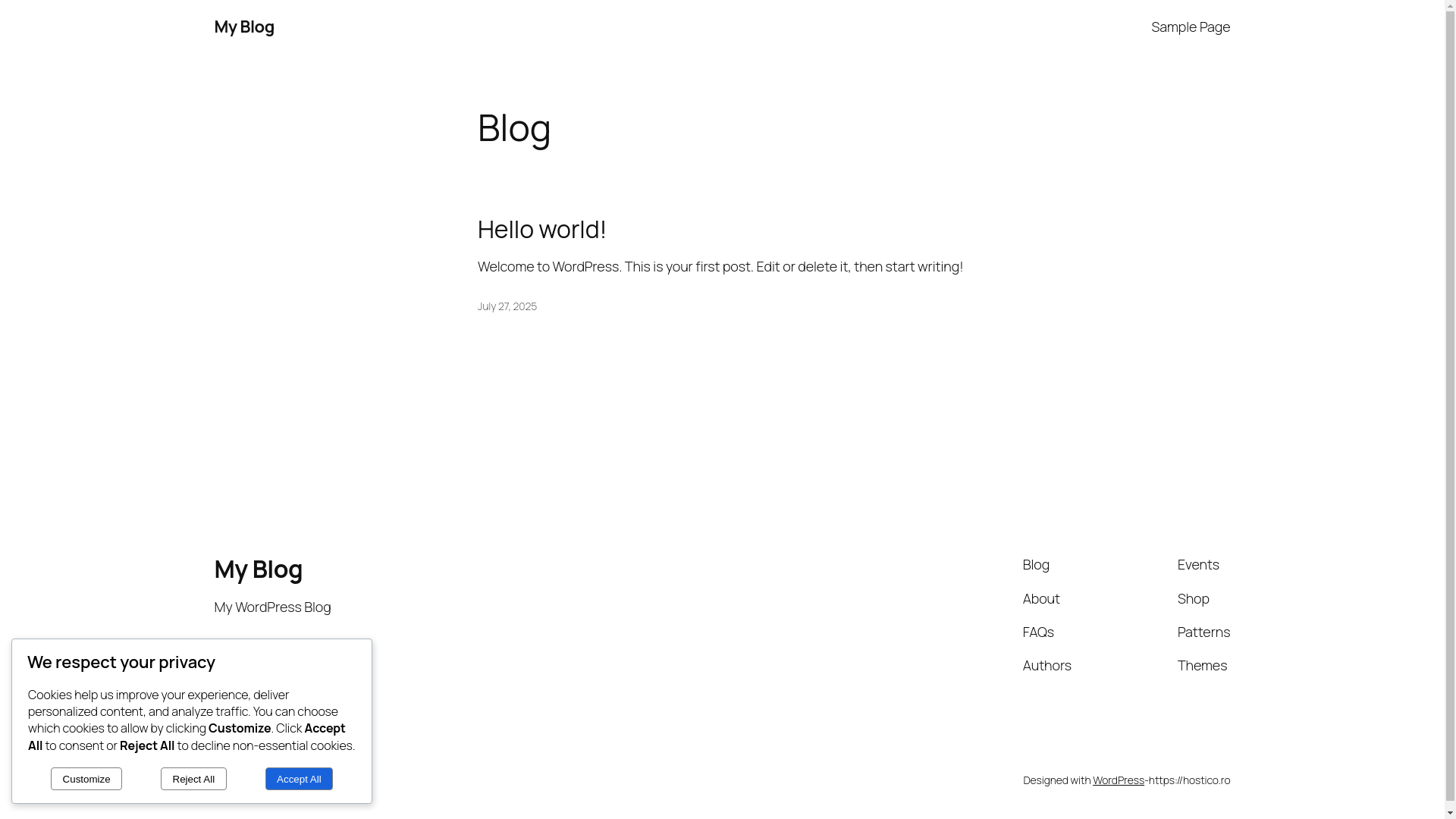website screenshot of https://xn--meterul-txc.ro/