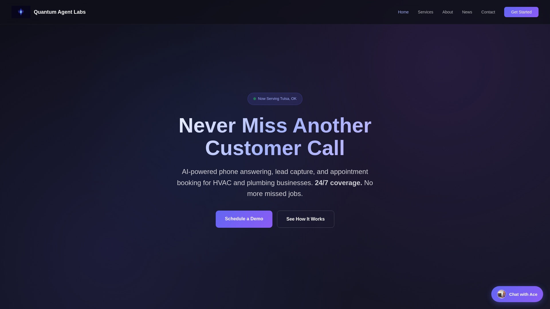 website screenshot of https://quantumagentlabs-website.pages.dev/