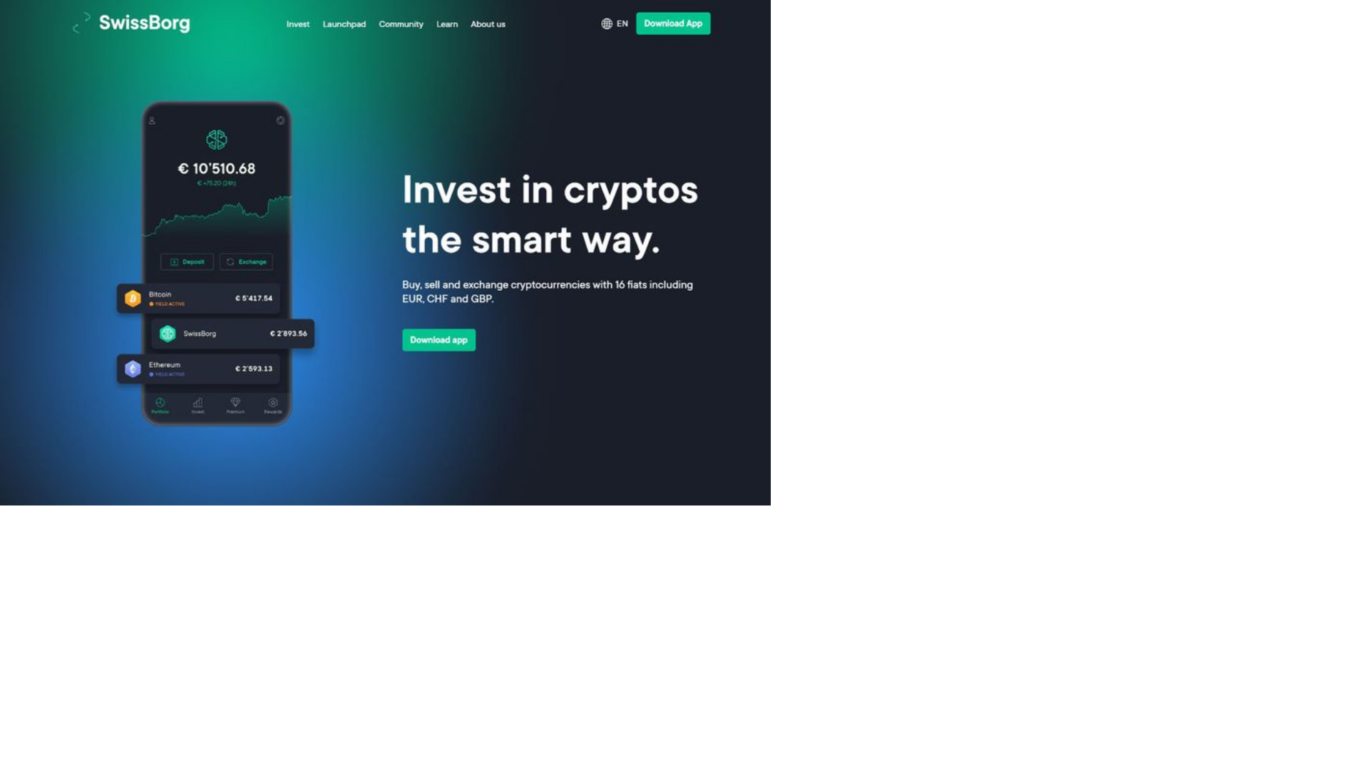 website screenshot of https://loginx-swissborg.webflow.io