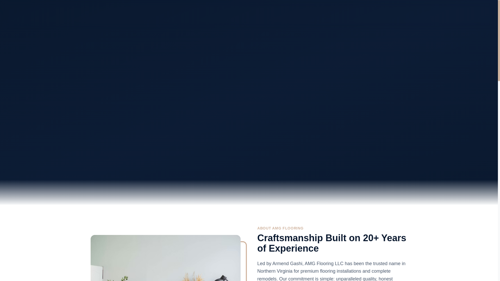 website screenshot of https://amgflooring.us/