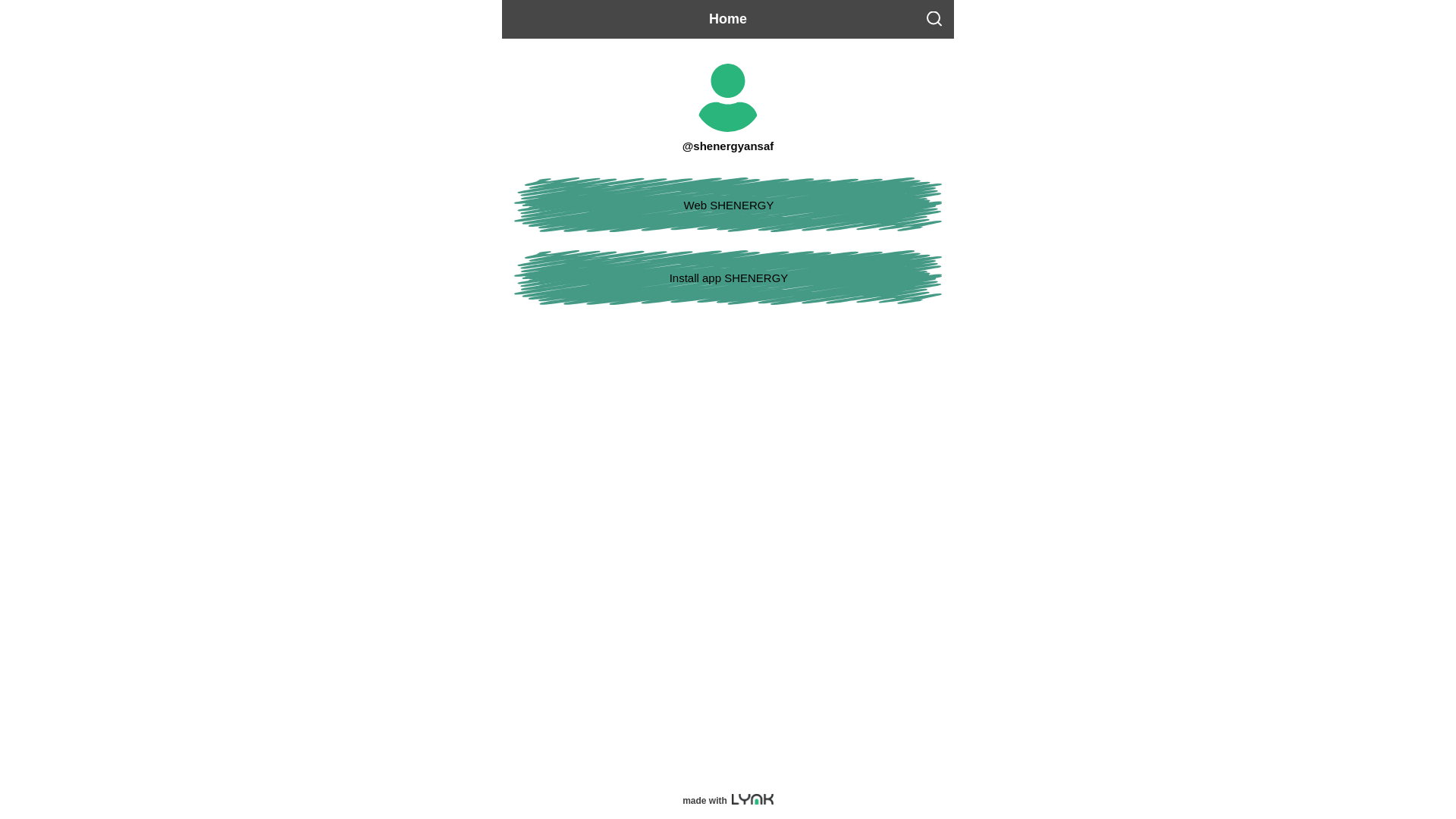 website screenshot of https://shenergyansaf.com/