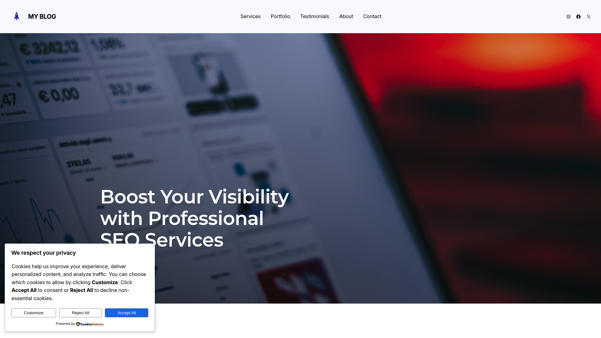 website screenshot of https://lexussofting.com/