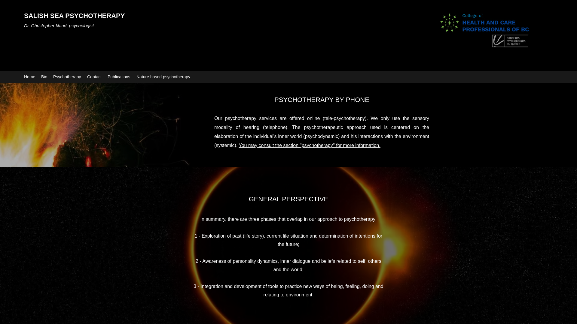 website screenshot of https://salishseapsychotherapy.ca/