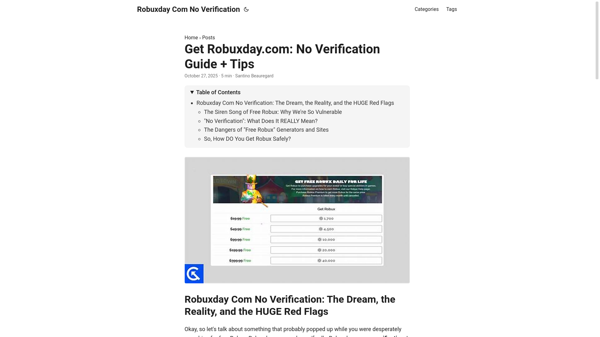 website screenshot of https://robuxday-com-no-verification.pages.dev/