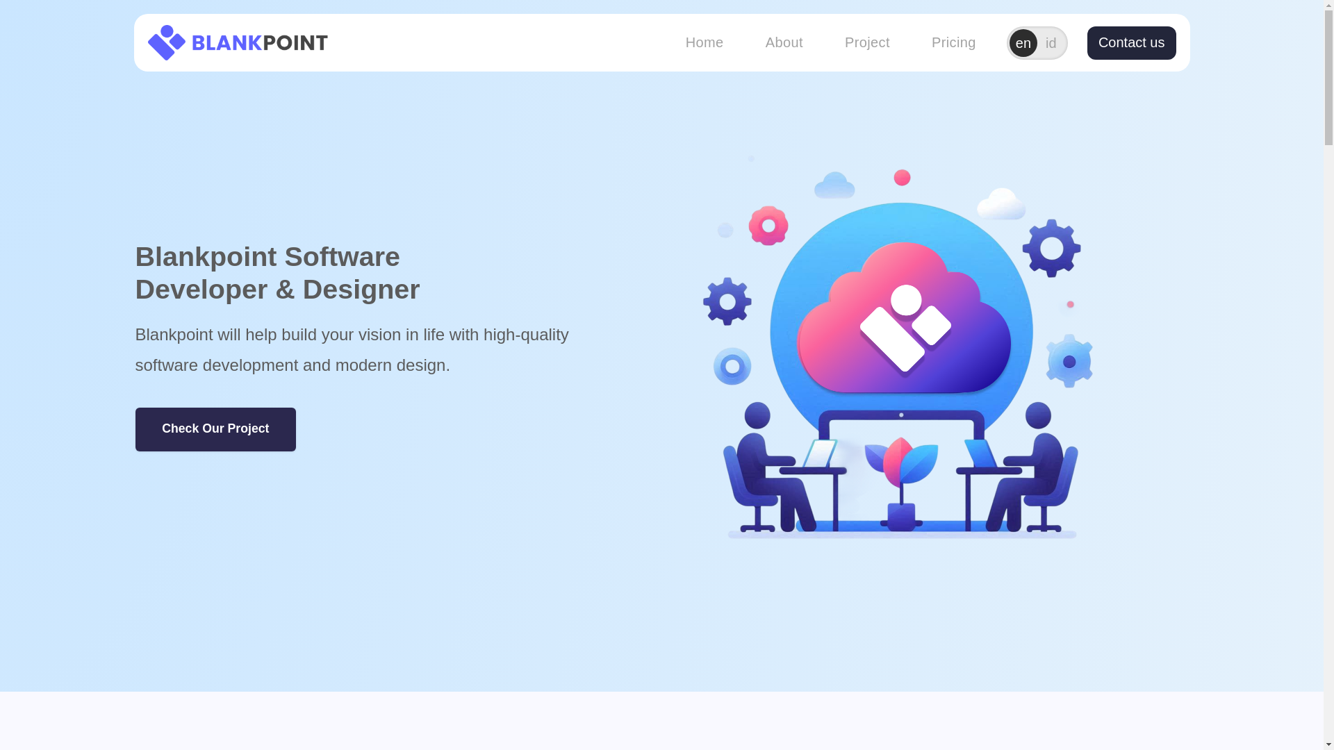 website screenshot of https://blankpoint-web.pages.dev/