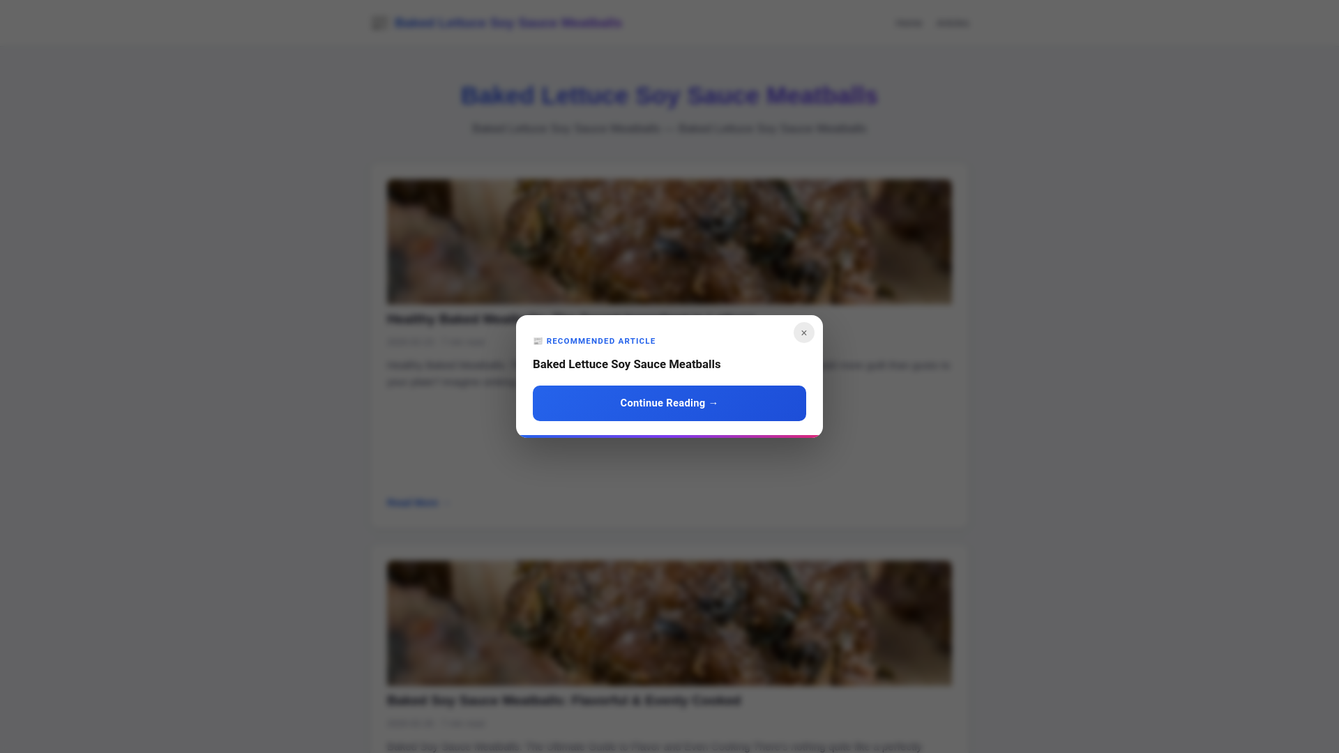website screenshot of https://baked-lettuce-soy-sauce-meatballs.pages.dev/