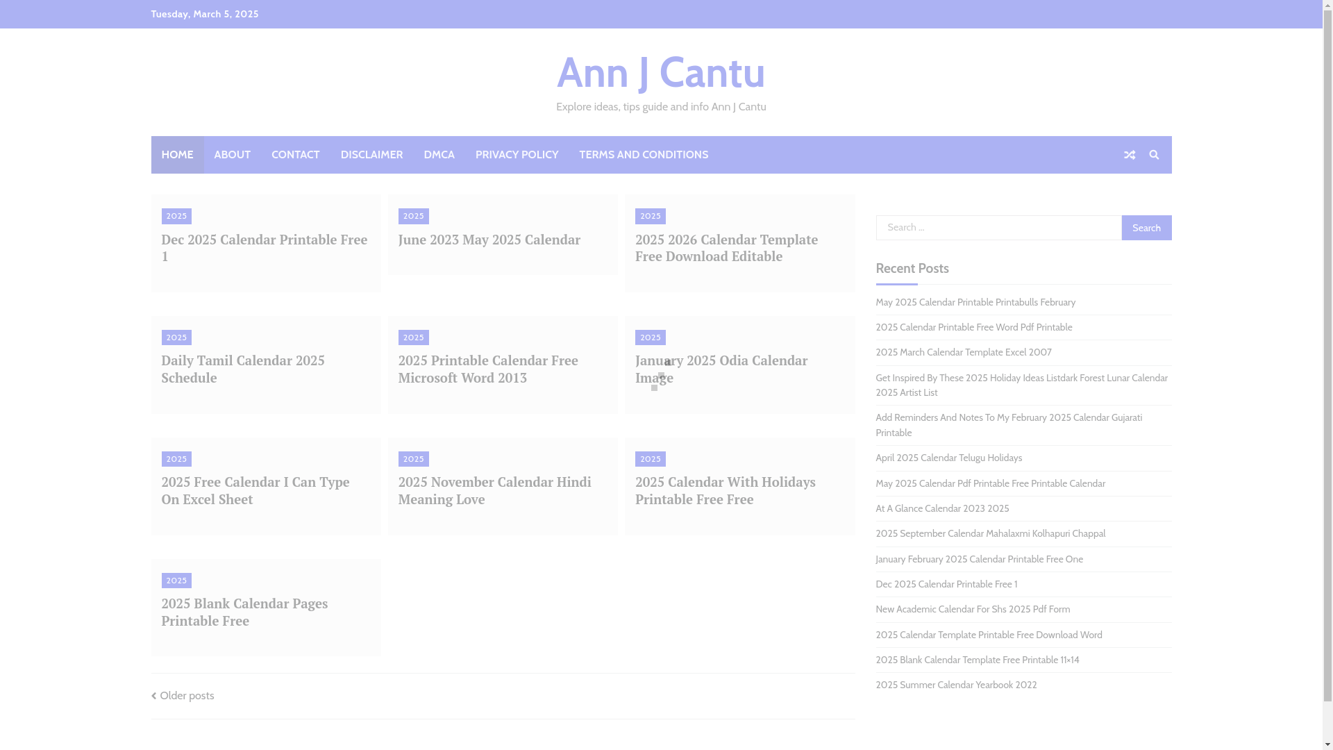 website screenshot of https://annjcantur.pages.dev/