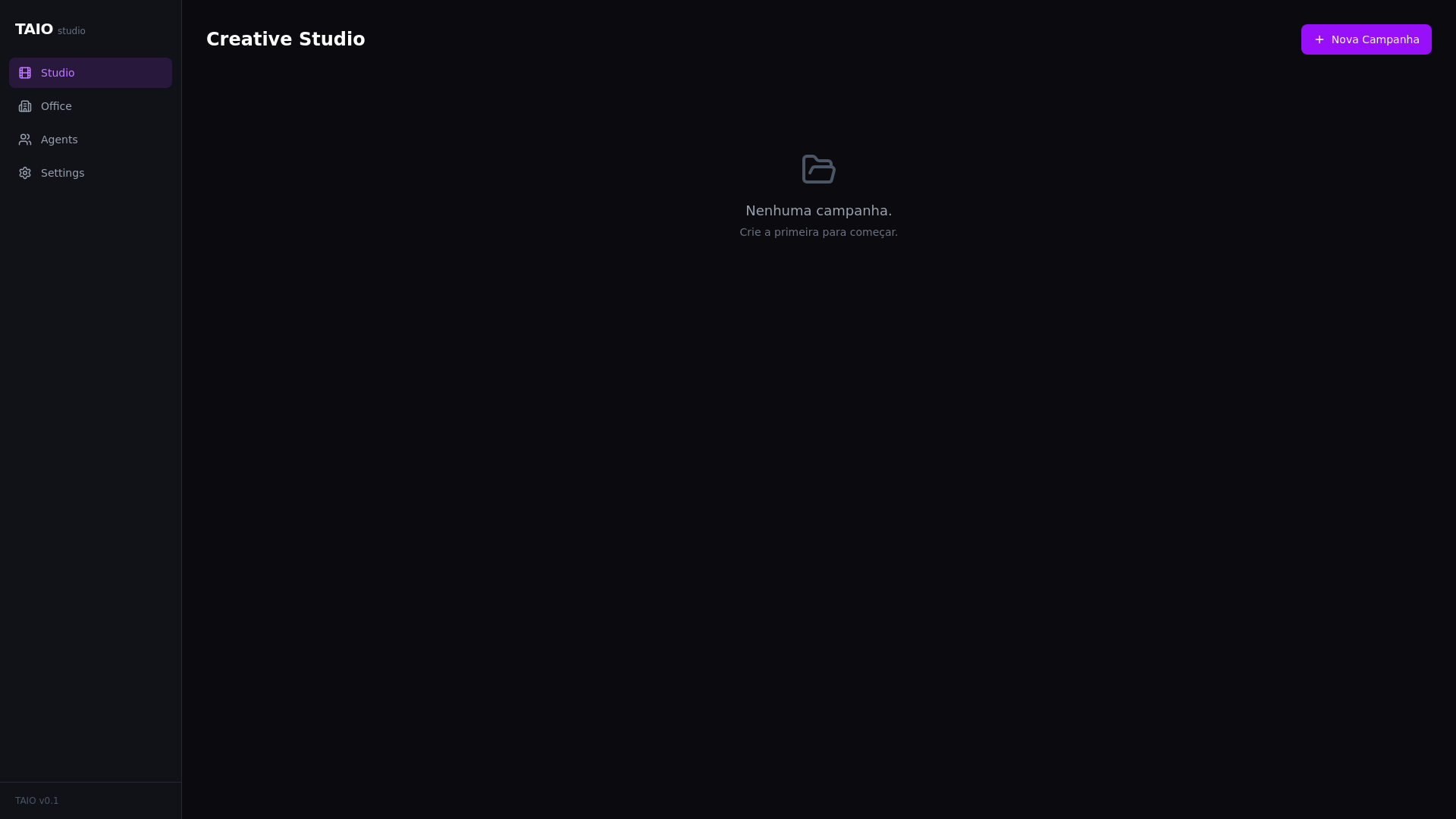 website screenshot of https://taio.pages.dev/