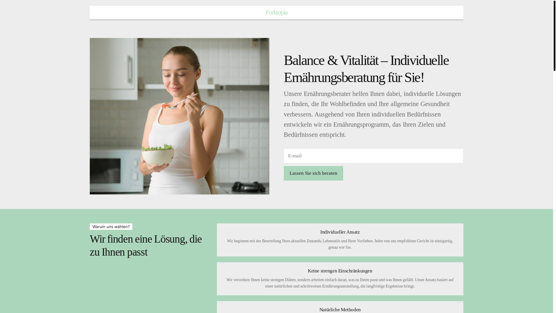 website screenshot of https://forktopiahub.info/