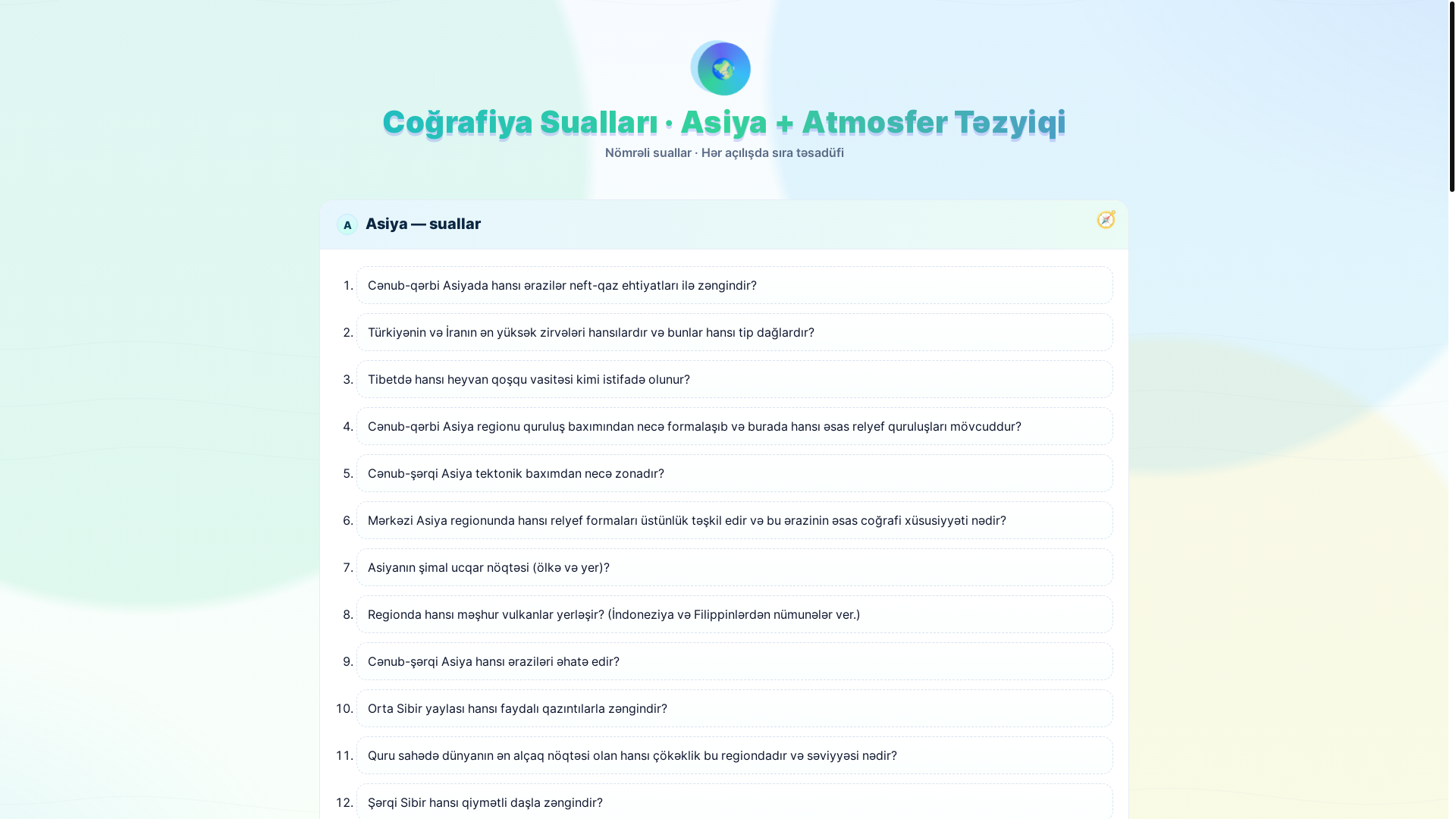 website screenshot of https://alikazimzade.blog/