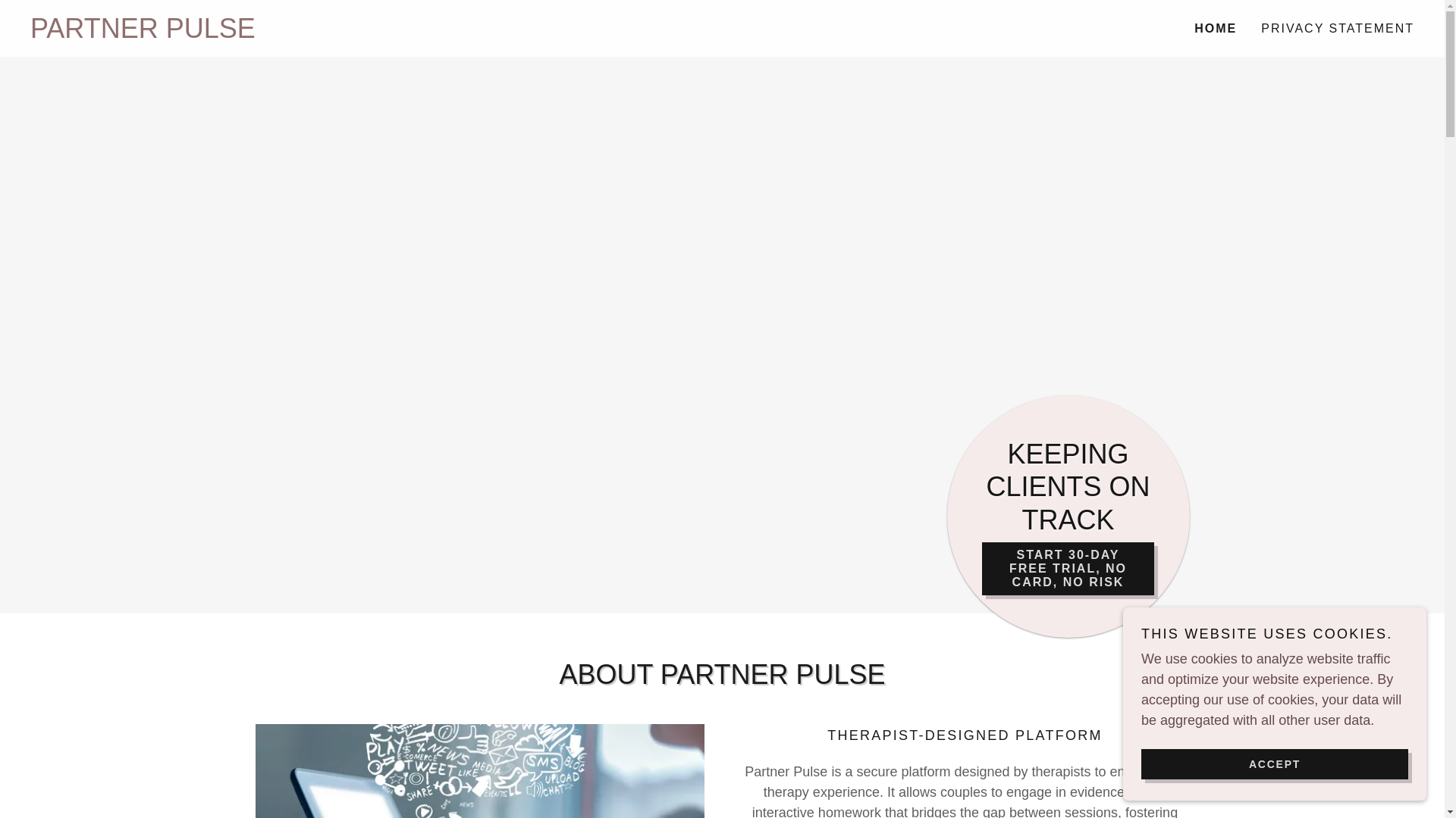website screenshot of https://partnerpulseapp.com/