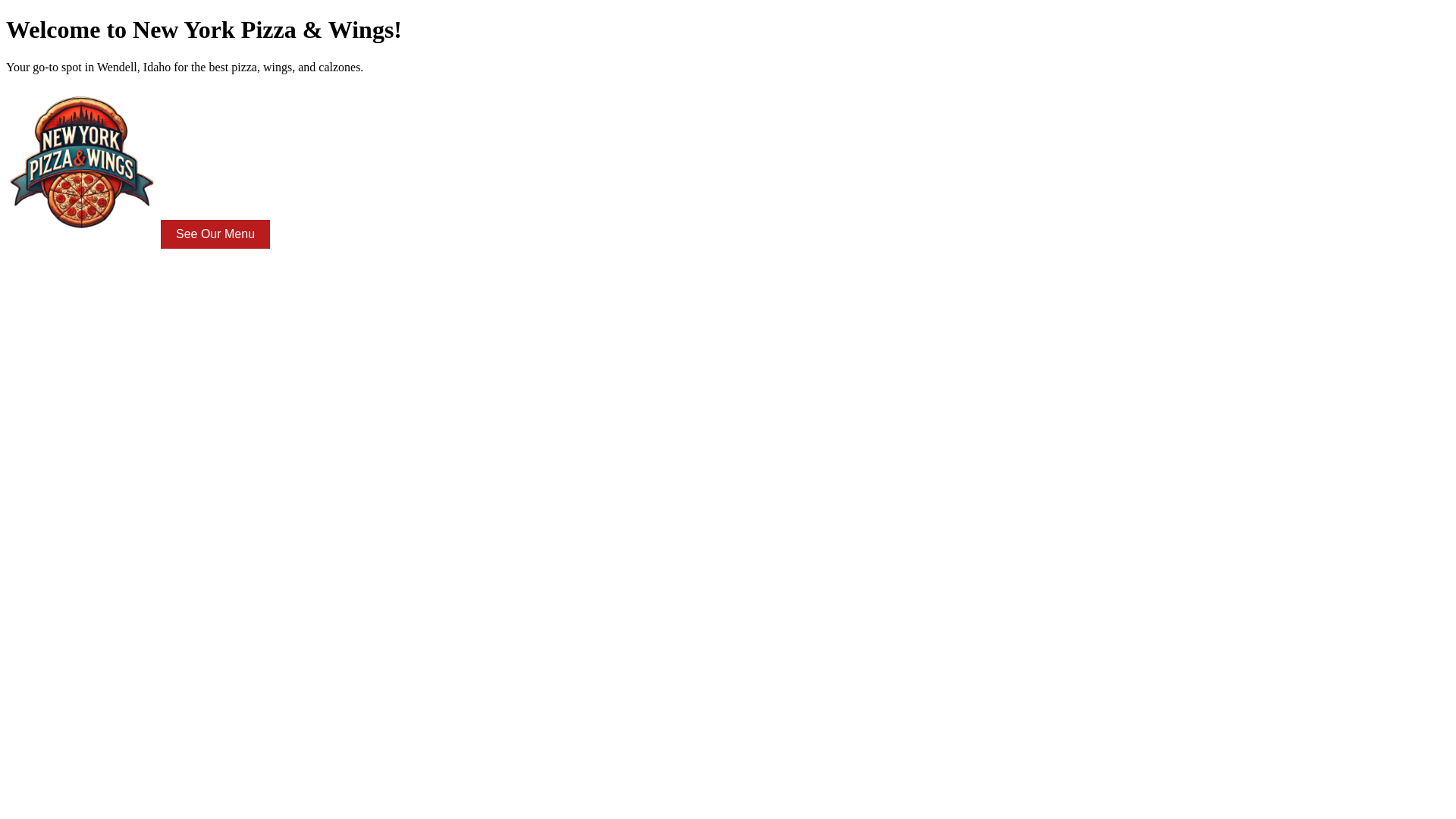 website screenshot of https://newyorkpizzawendell.com/