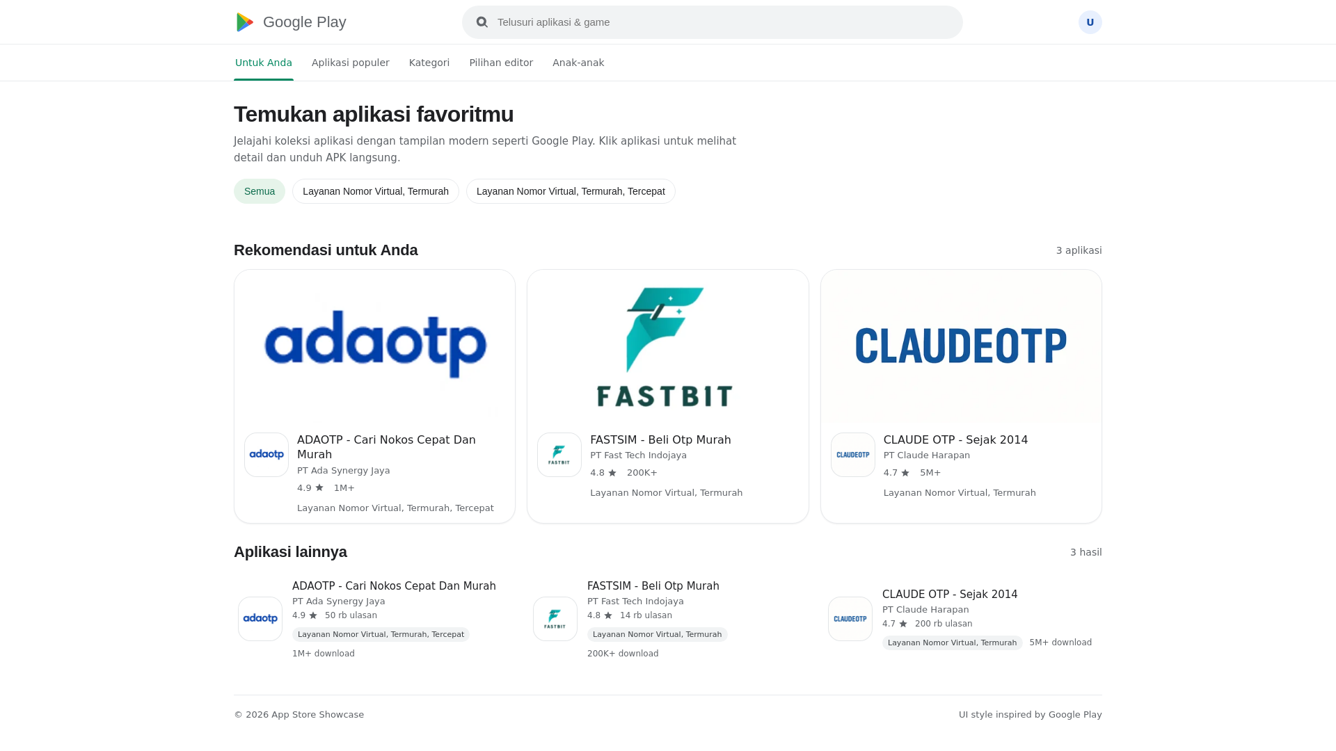 website screenshot of https://unduhaplikasi.com