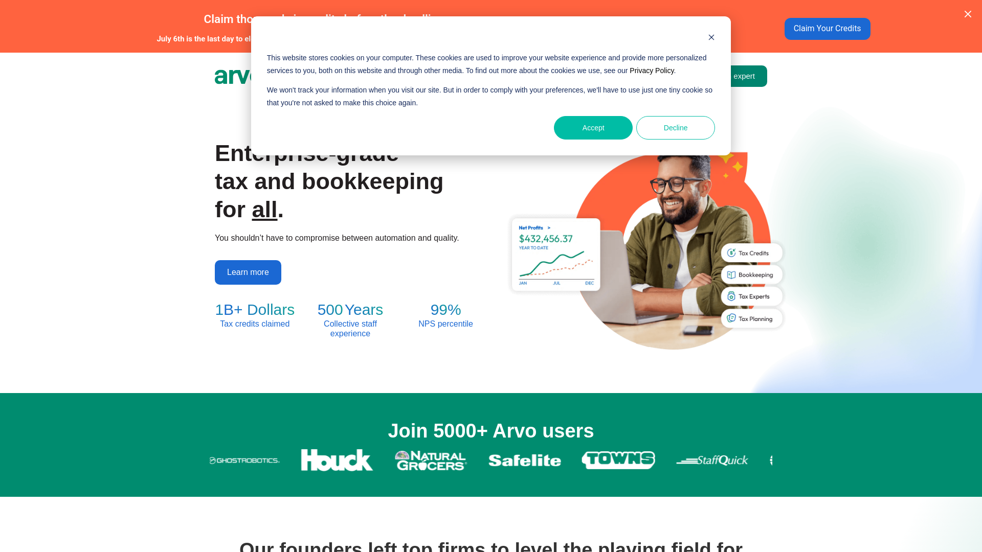 website screenshot of https://techkernel.info