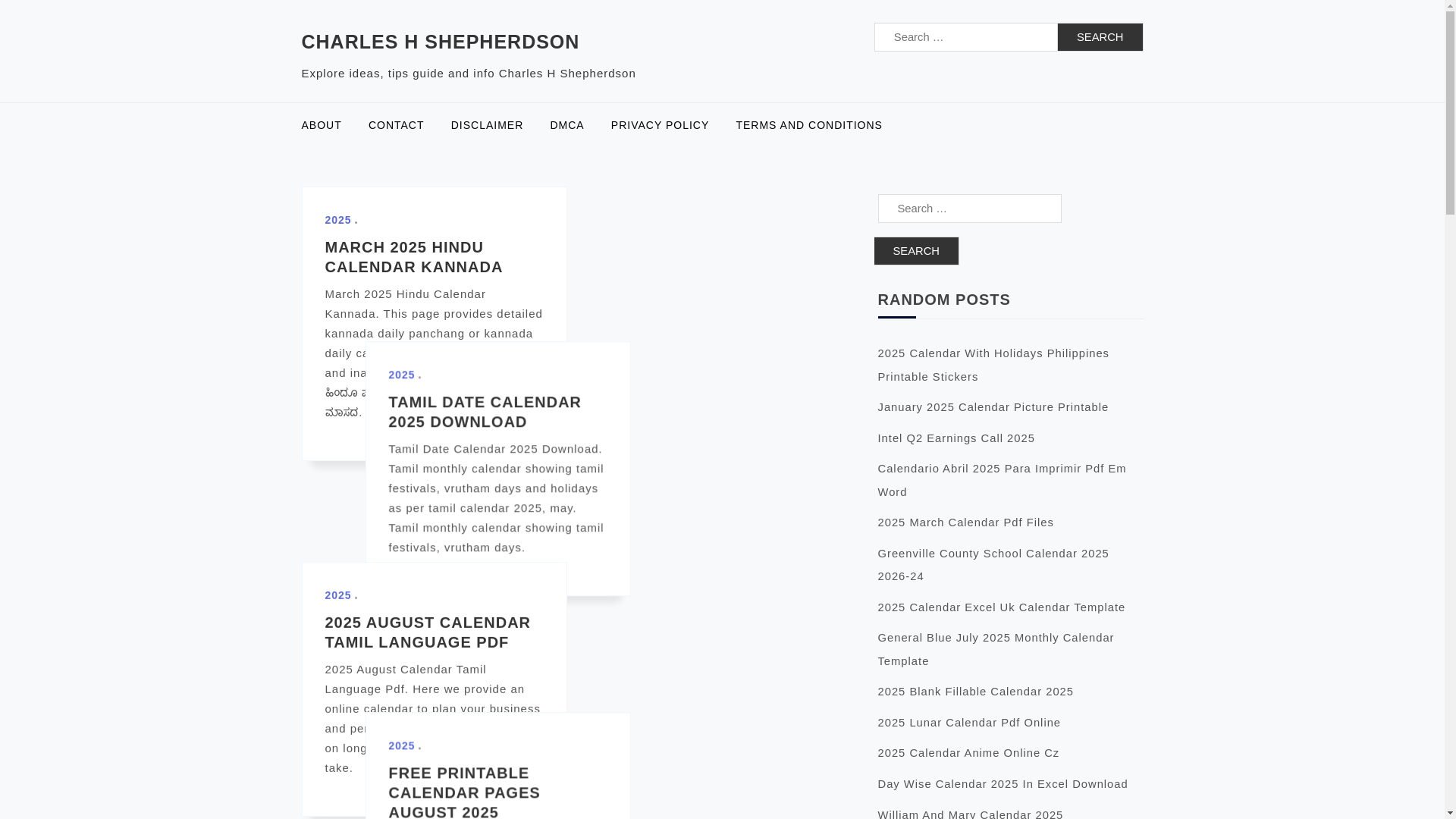 website screenshot of https://charleshshepherdson.pages.dev/