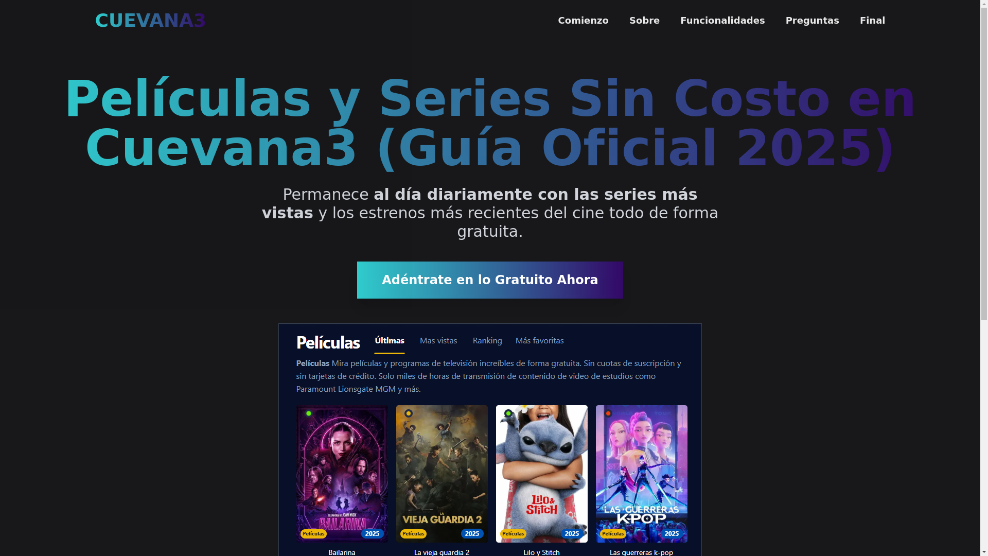 website screenshot of https://cuevana3-buyp.pages.dev/