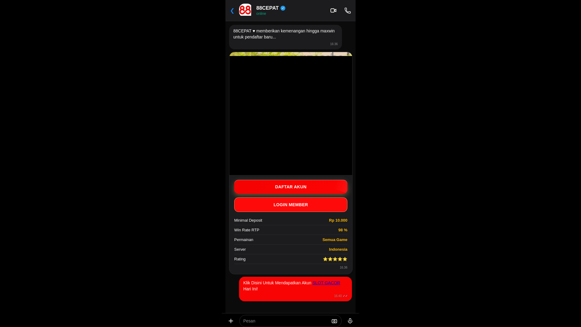 website screenshot of https://88cepatgenz.pages.dev/