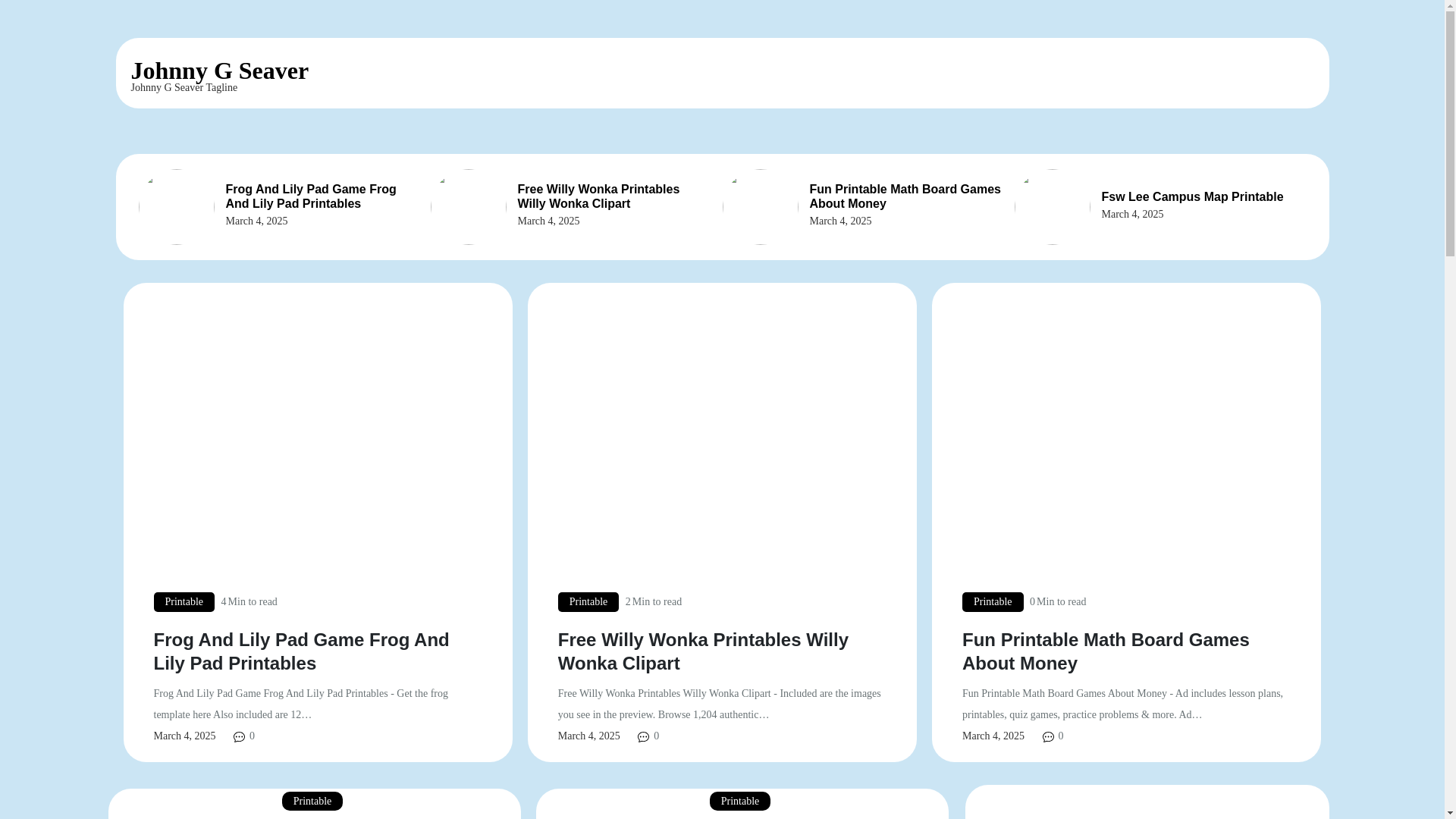website screenshot of https://johnnygseaverk.pages.dev/