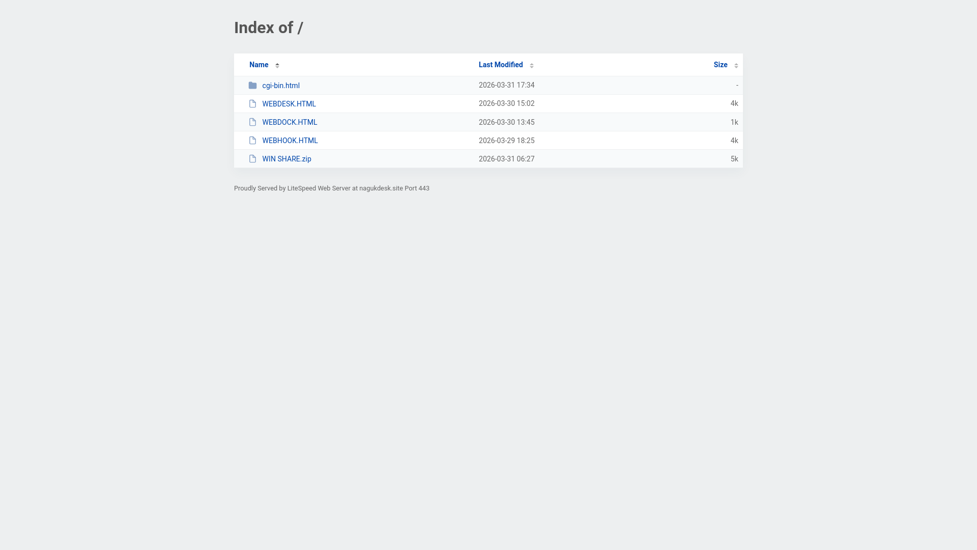 website screenshot of https://nagukdesk.site/