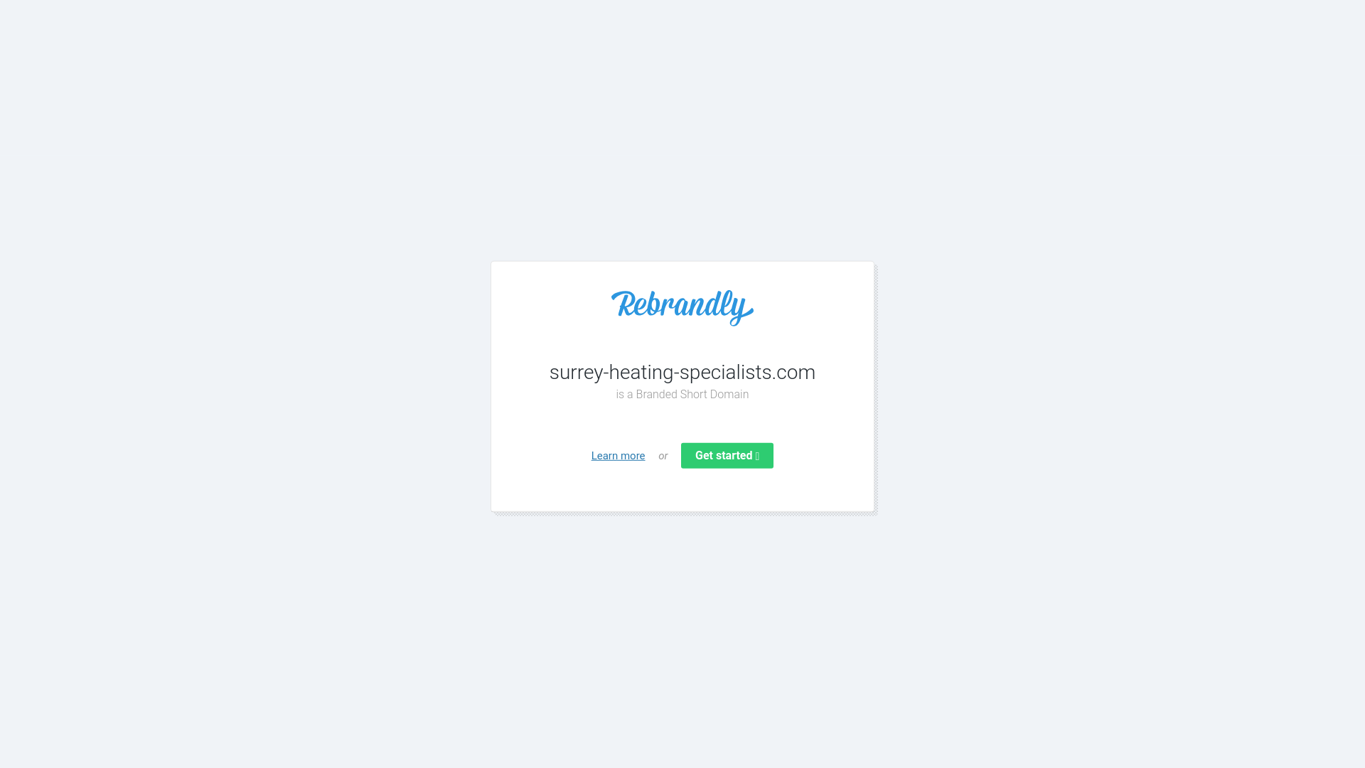 website screenshot of https://surrey-heating-specialists.com/