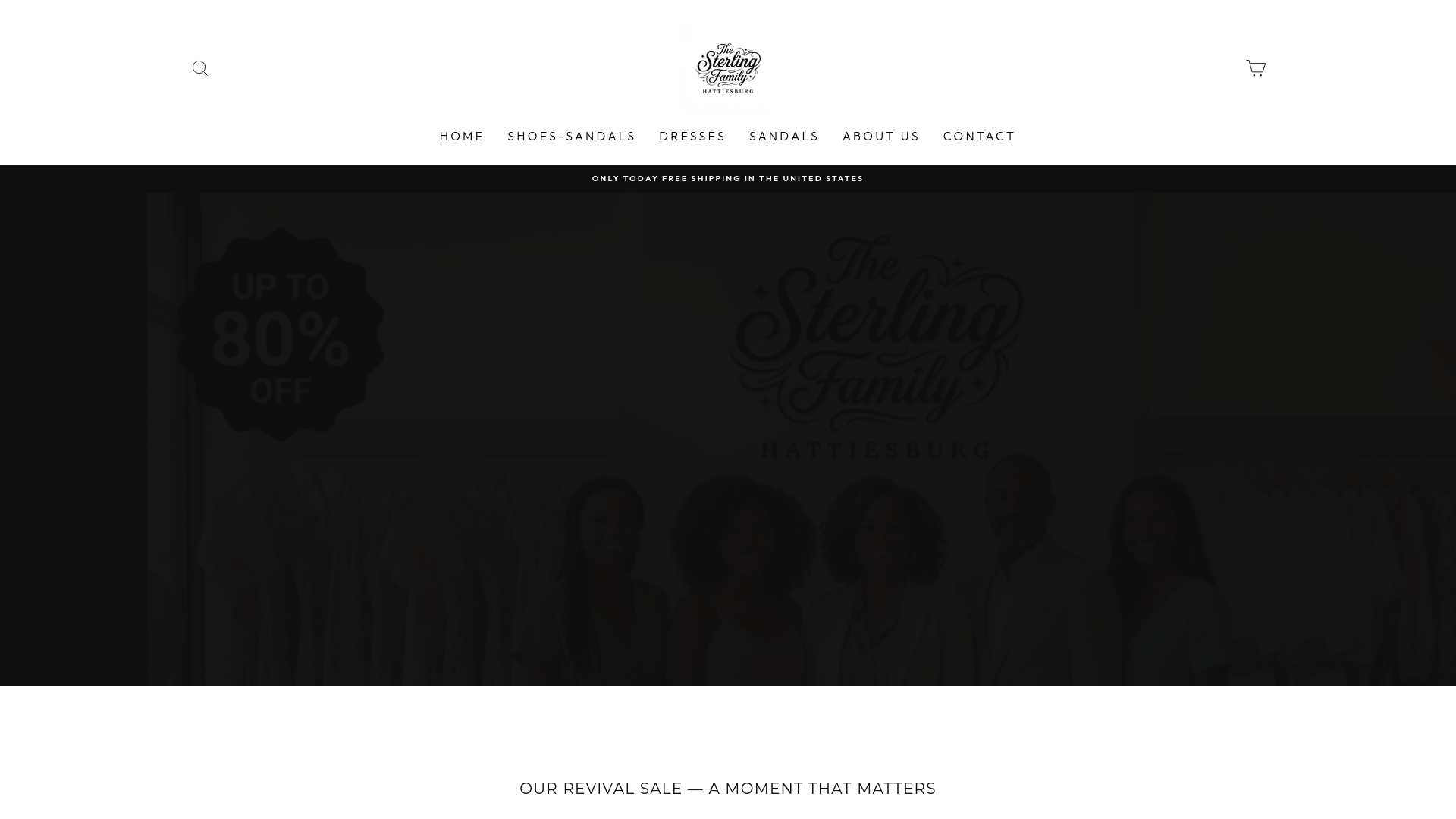 website screenshot of https://thesterlingfamily-hattiesburg.com/