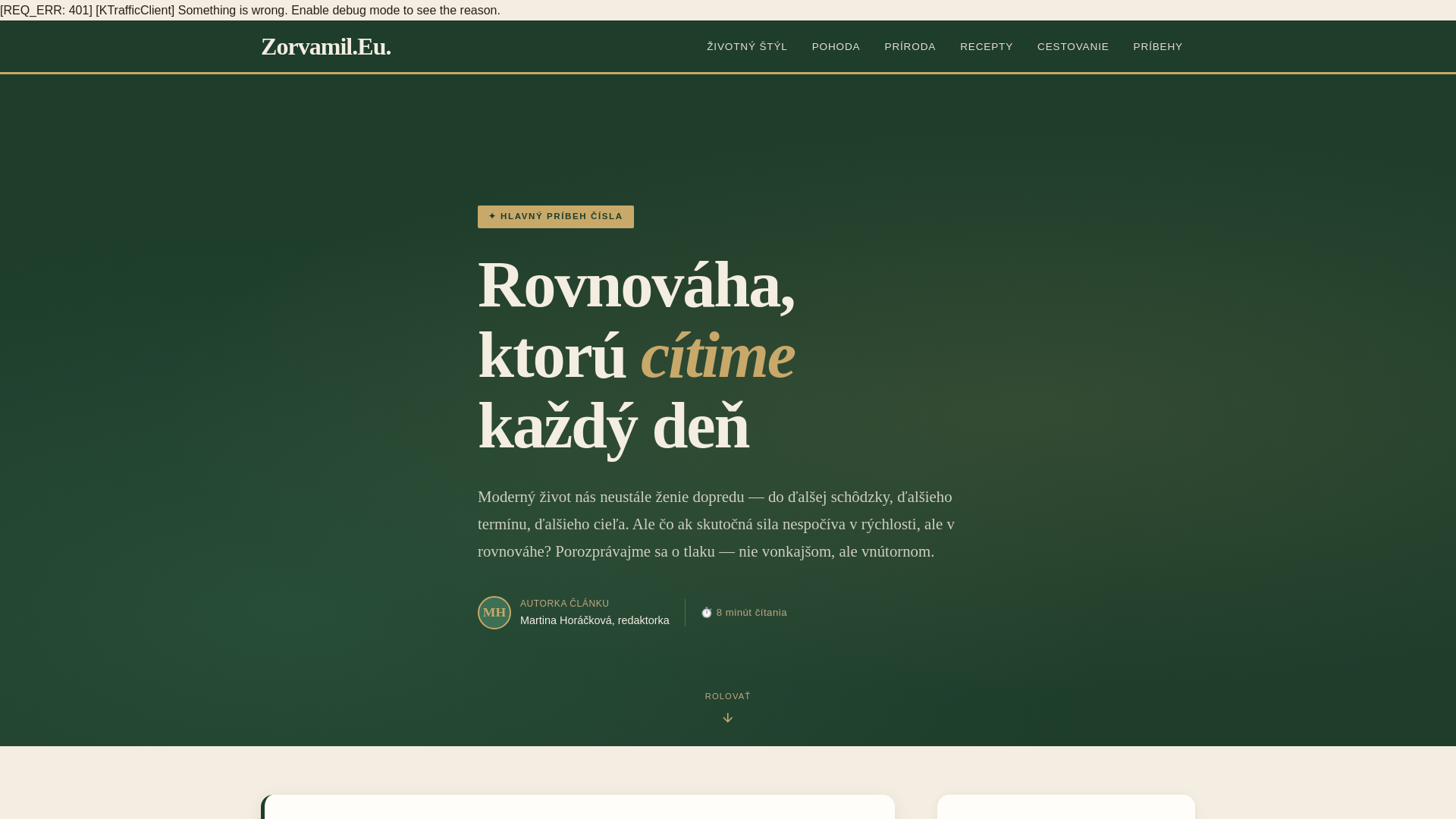 website screenshot of https://zorvamil.eu/