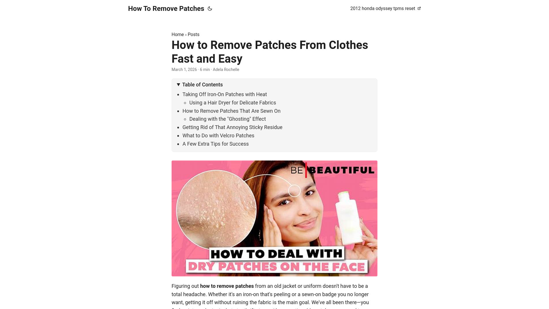 website screenshot of https://how-to-remove-patches.pages.dev/